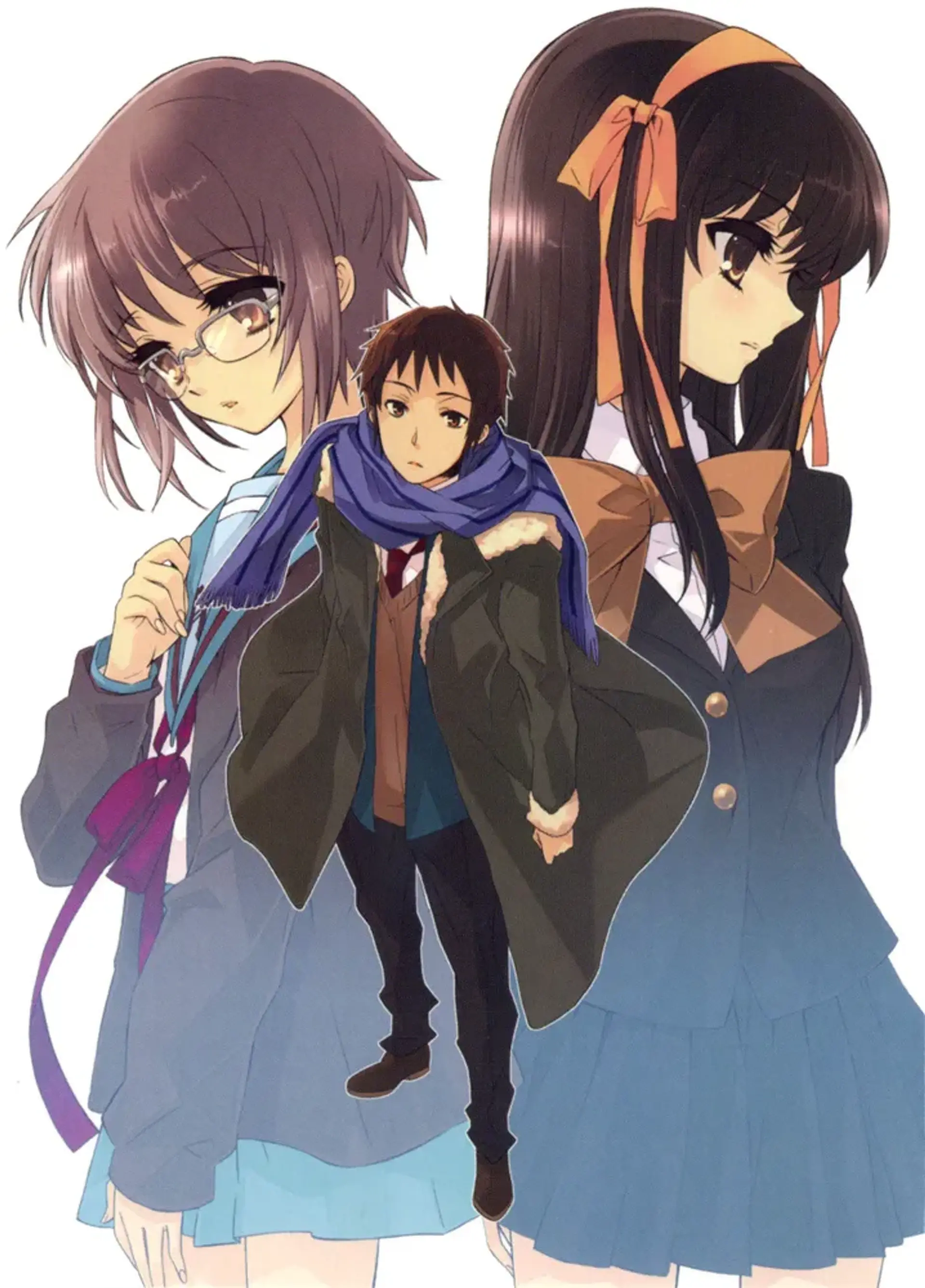 انیمه ناپدید شدن هاروهی سوزومیا (The Disappearance of Haruhi Suzumiya 2010)