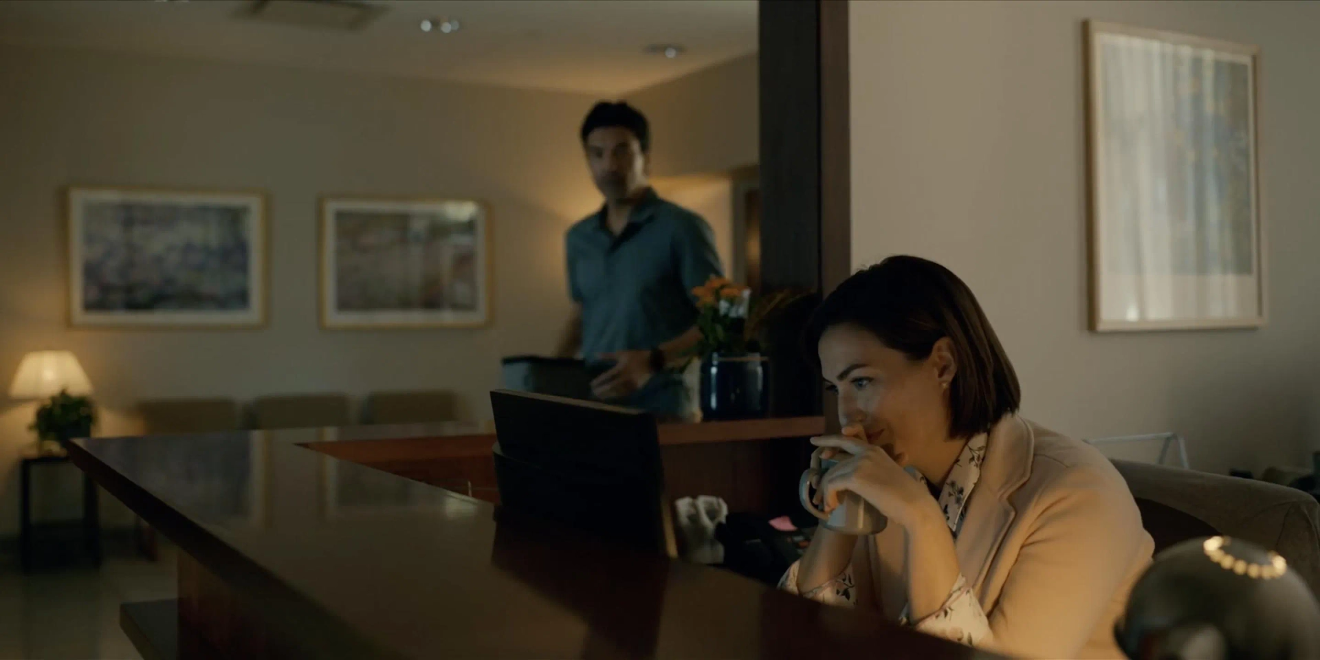 Ian Anthony Dale and Lara Binamé in Jiro's Story (2023)