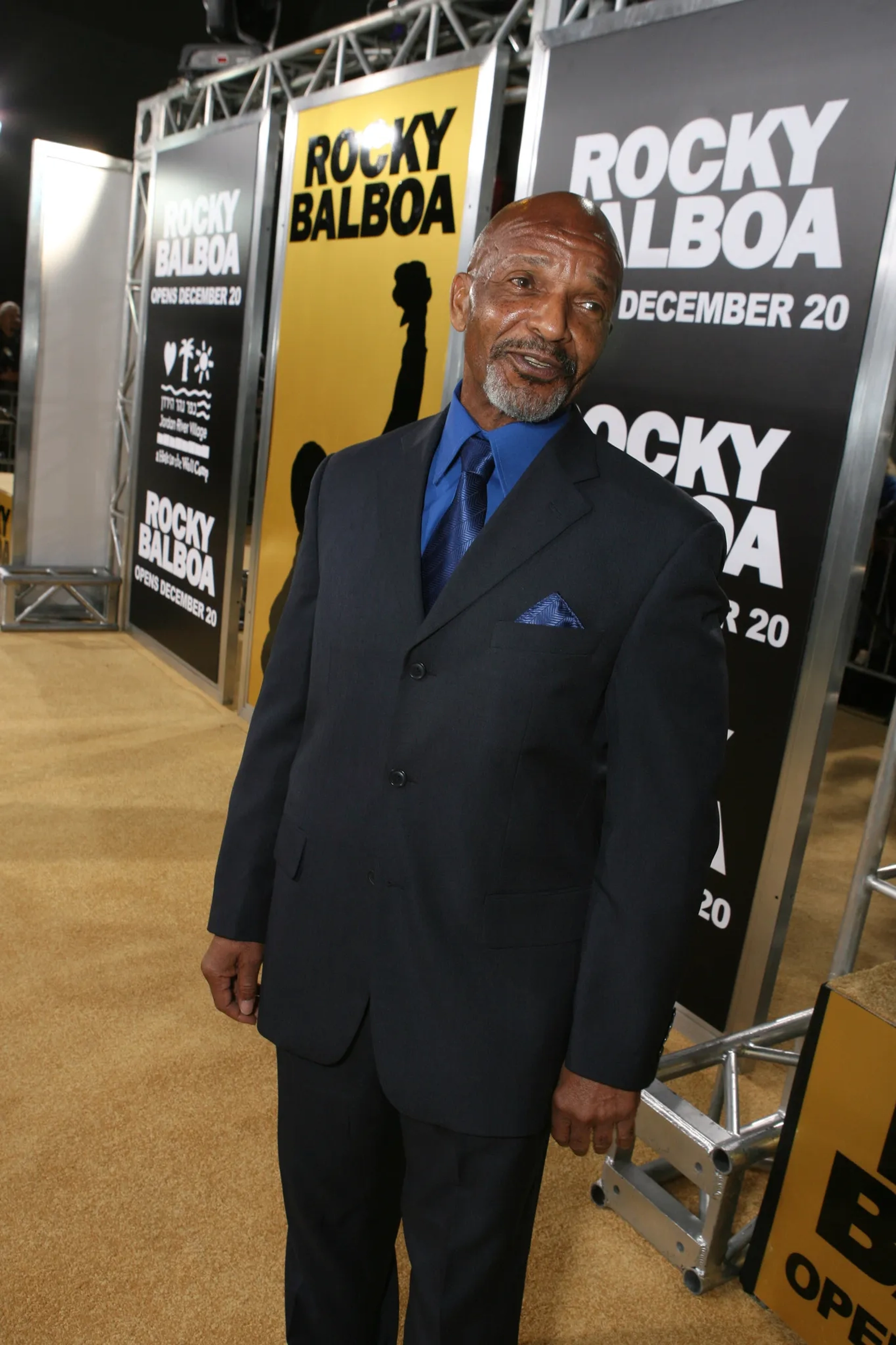 Henry G. Sanders at an event for Rocky Balboa (2006)