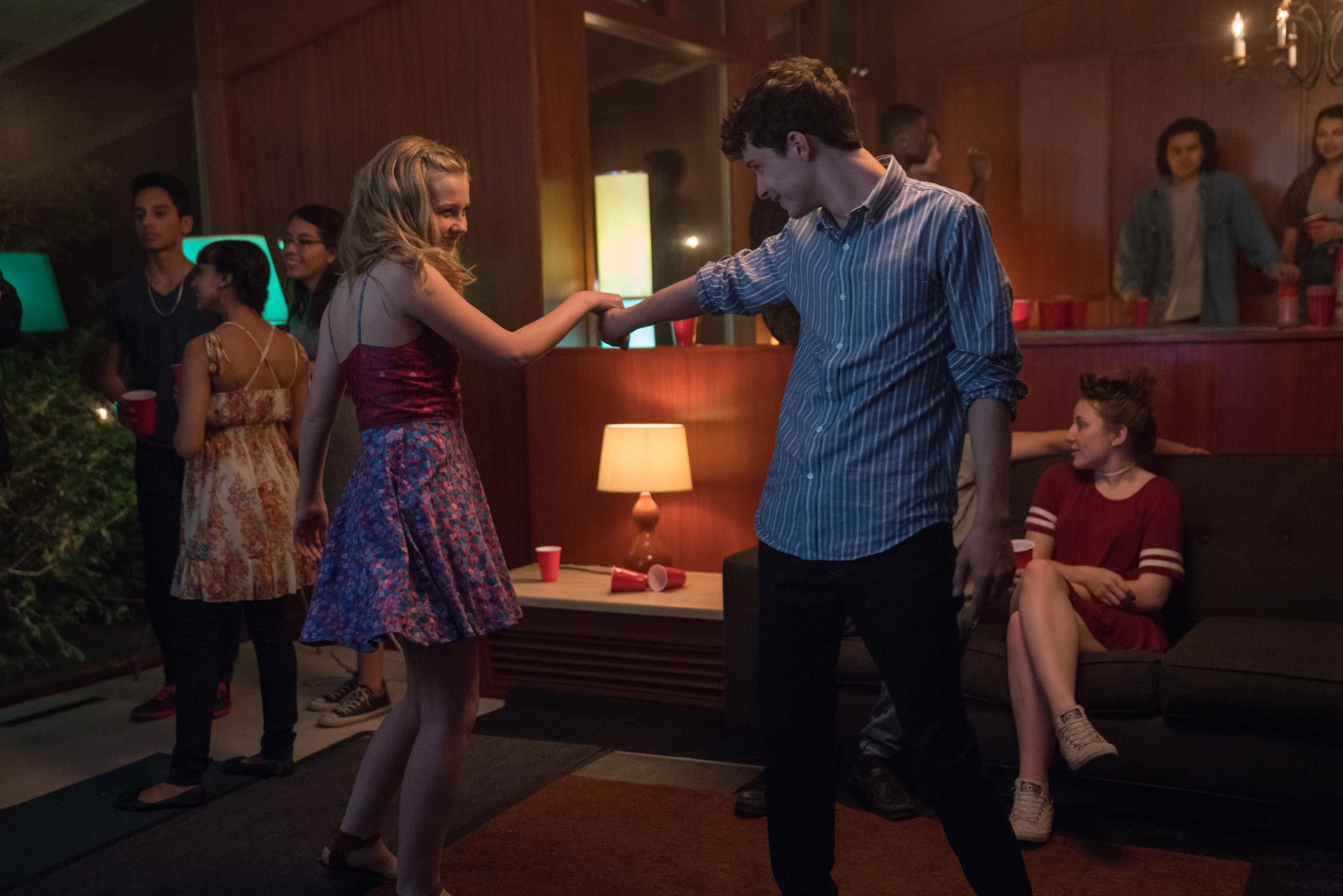 Angourie Rice and Lucas Jade Zumann in Every Day (2018)