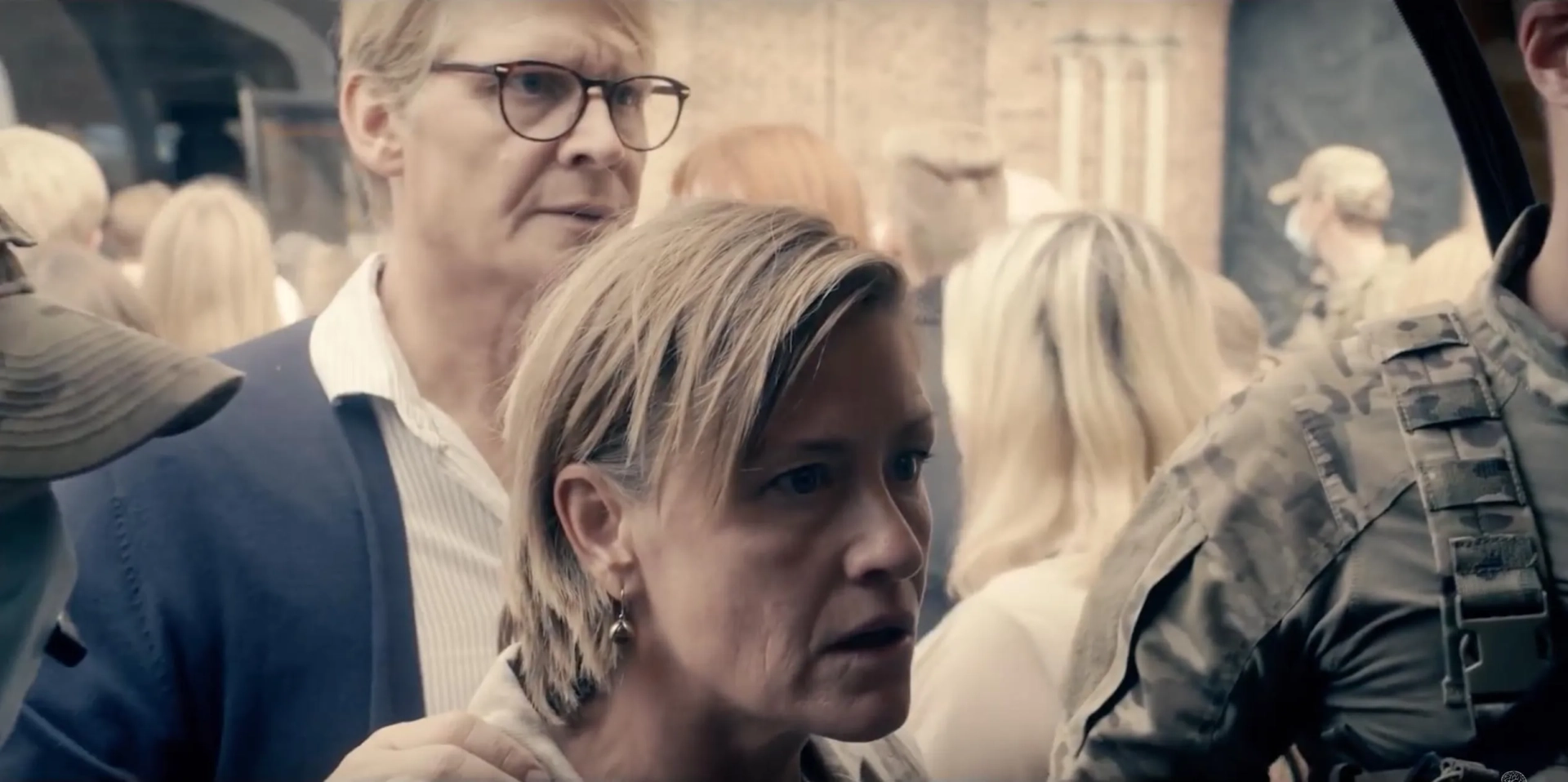 Marina Bouras and Morten Lützhøft in The Rain: The Truth Hurts (2019)