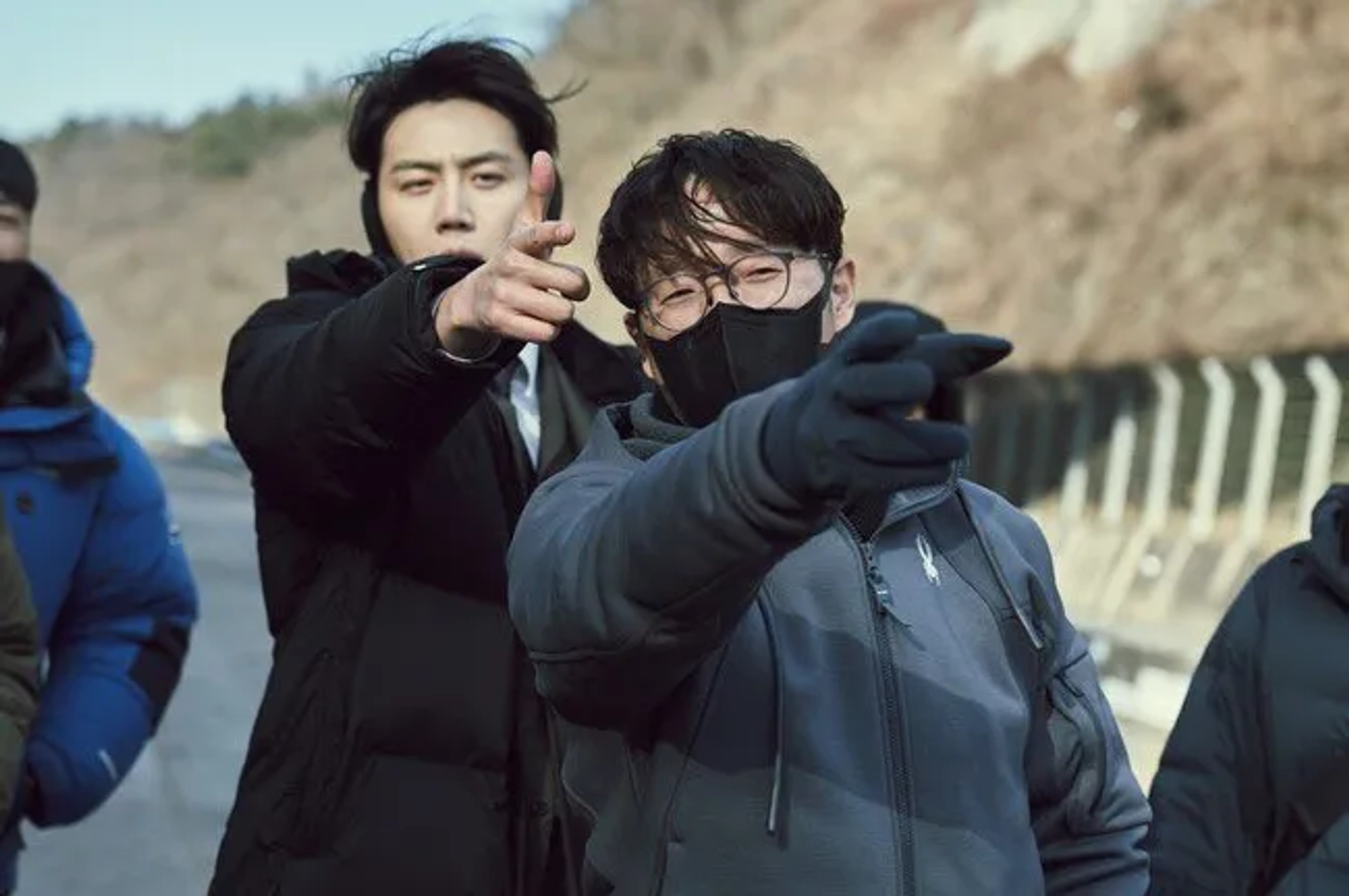 Park Hoon-jung and Kim Seon-ho in The Childe (2023)