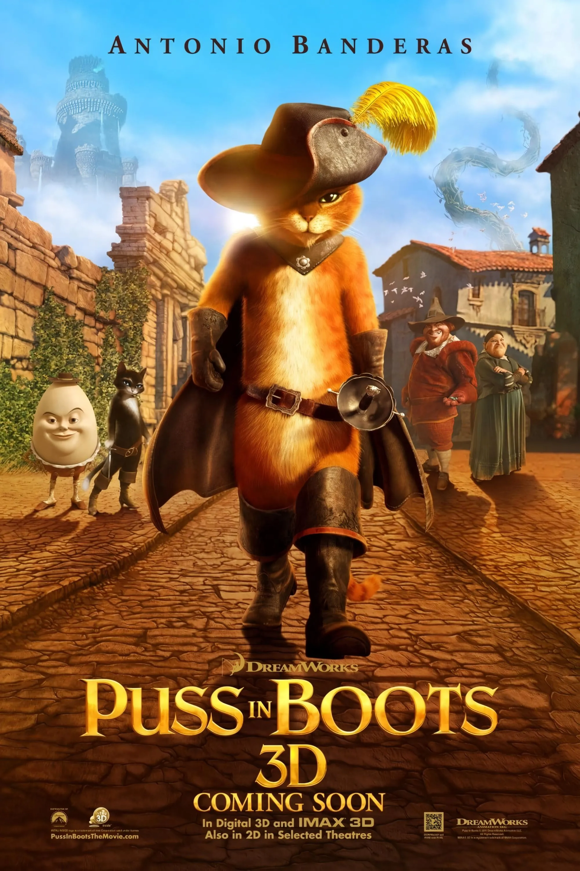 انیمیشن گربه چکمه پوش (Puss in Boots 2011)