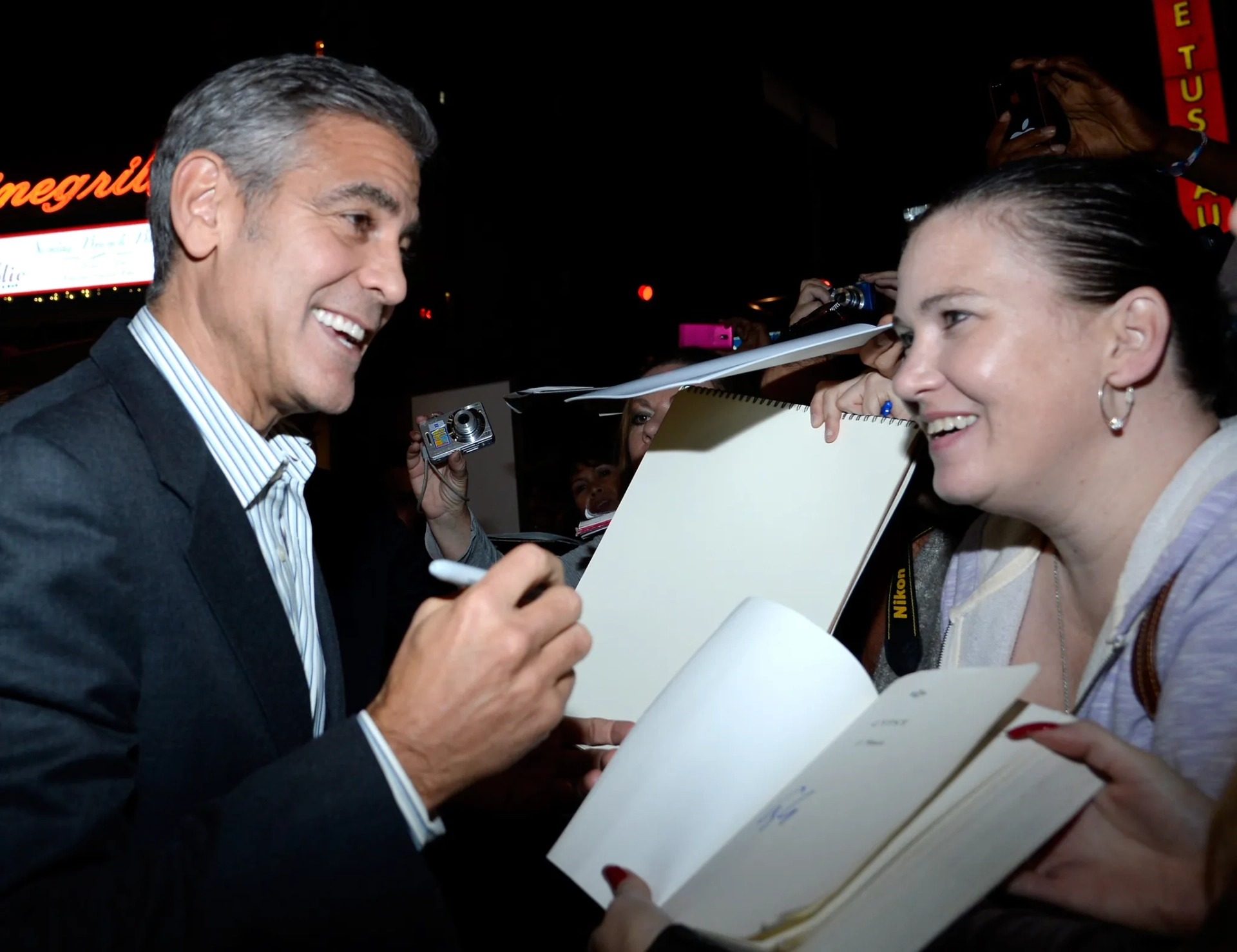 George Clooney at an event for August: Osage County (2013)