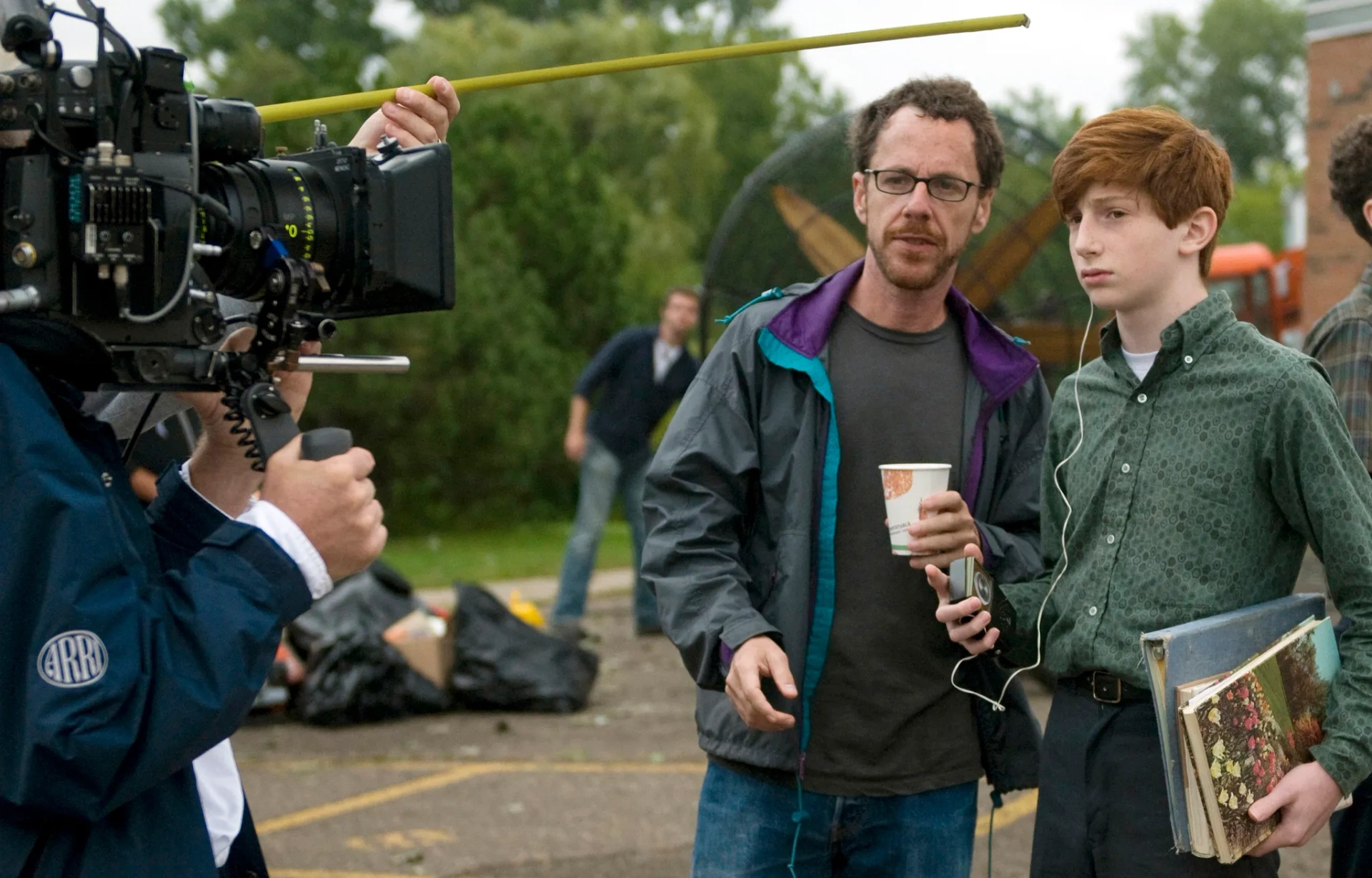 Ethan Coen and Aaron Wolff in A Serious Man (2009)