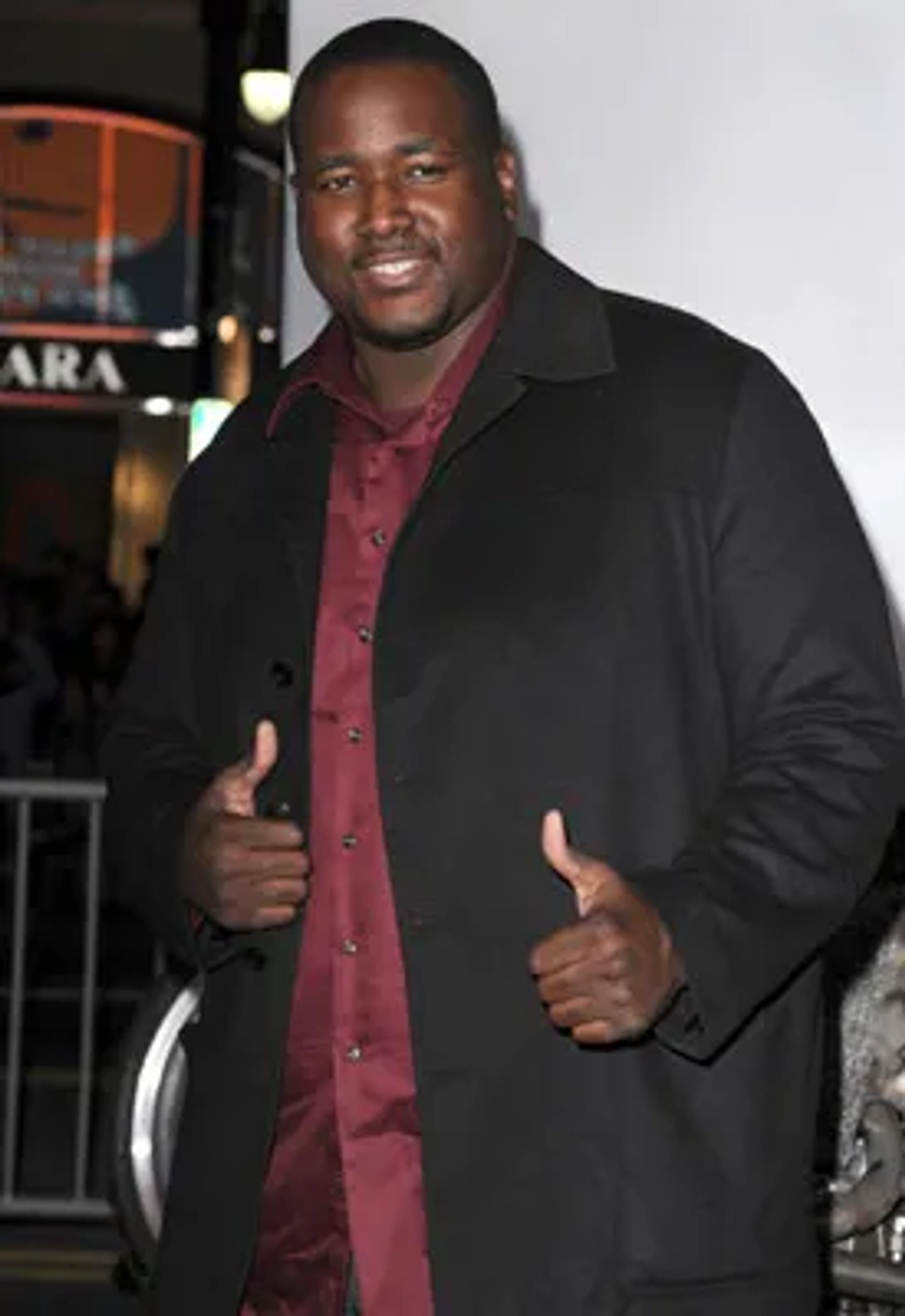 Quinton Aaron at an event for The Book of Eli (2010)