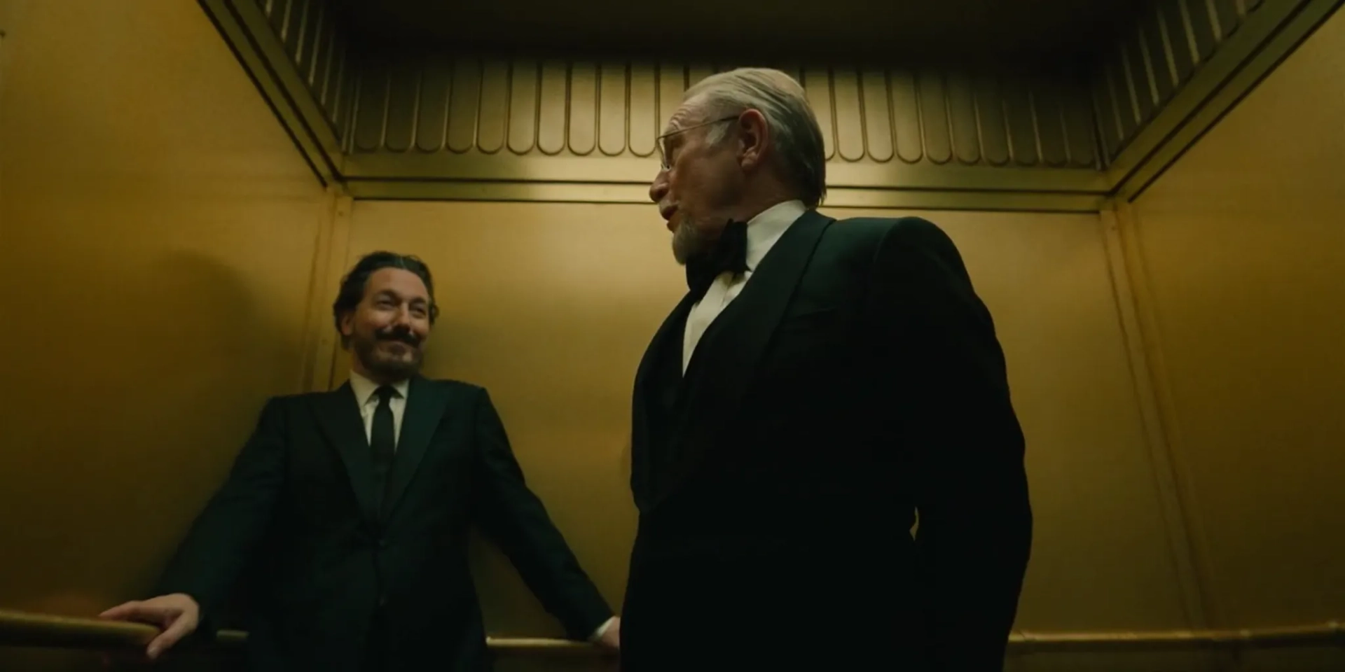 Guillaume Gallienne and Danny Webb in The Regime (2024)