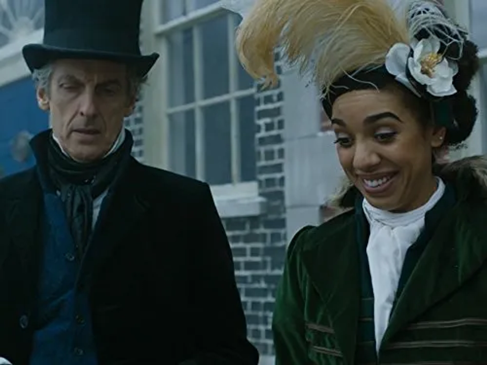 Peter Capaldi and Pearl Mackie in Doctor Who (2005)