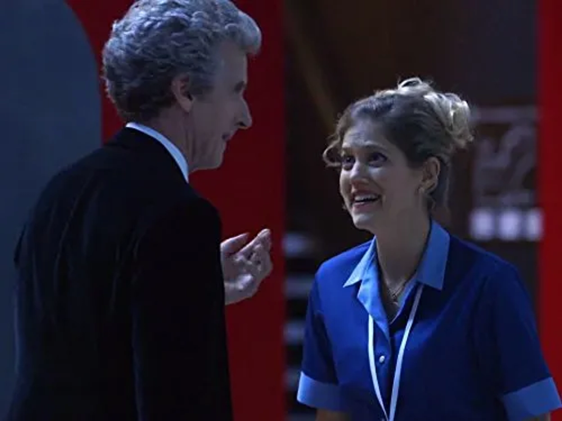 Peter Capaldi and Charity Wakefield in Doctor Who (2005)