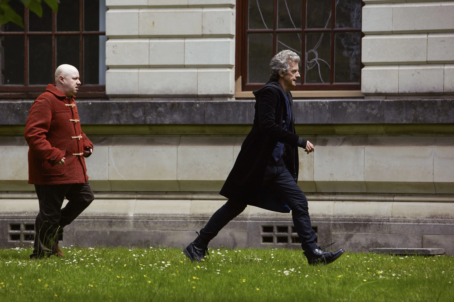 Peter Capaldi and Matt Lucas in Doctor Who (2005)