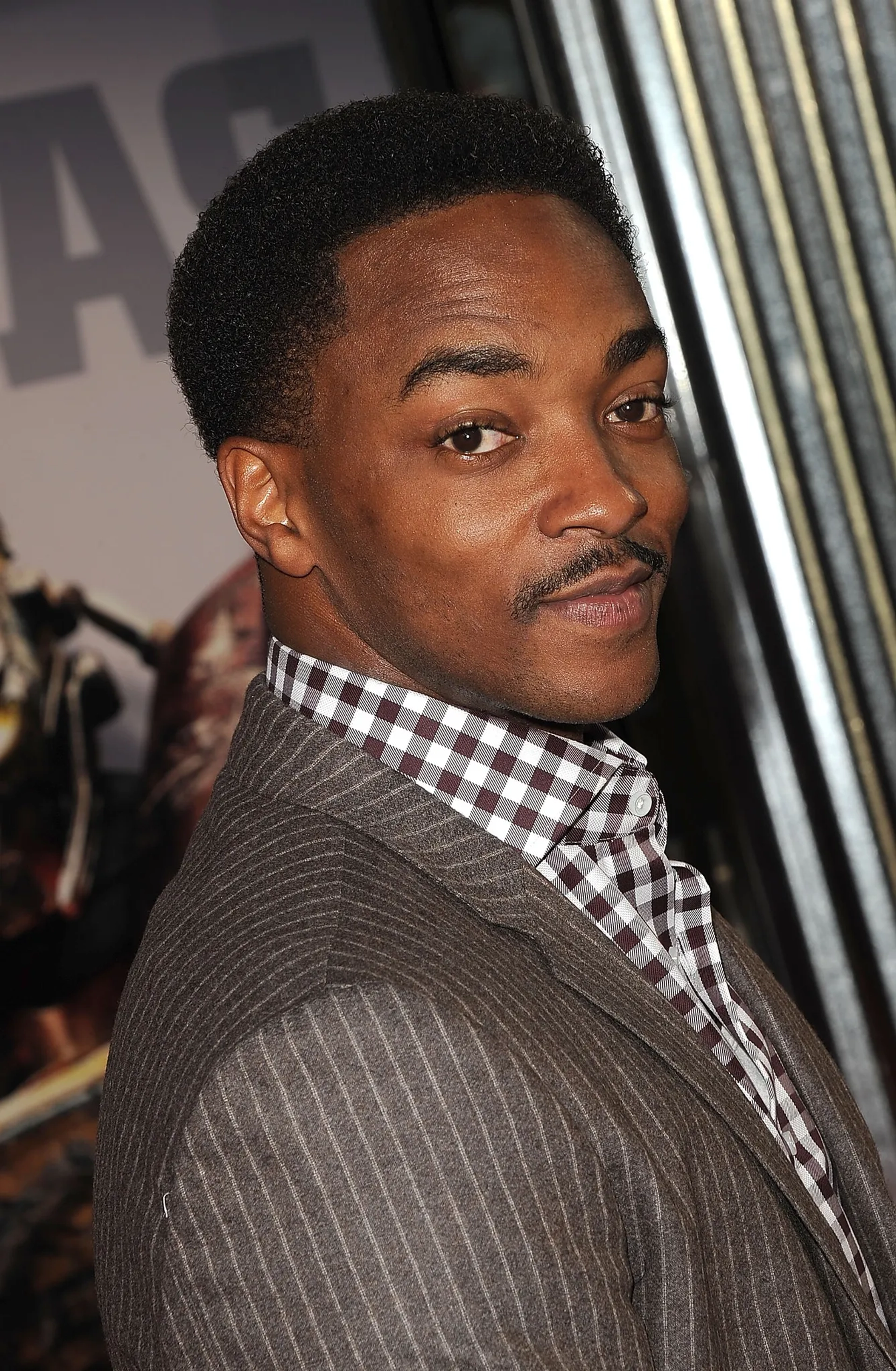 Anthony Mackie at an event for Real Steel (2011)