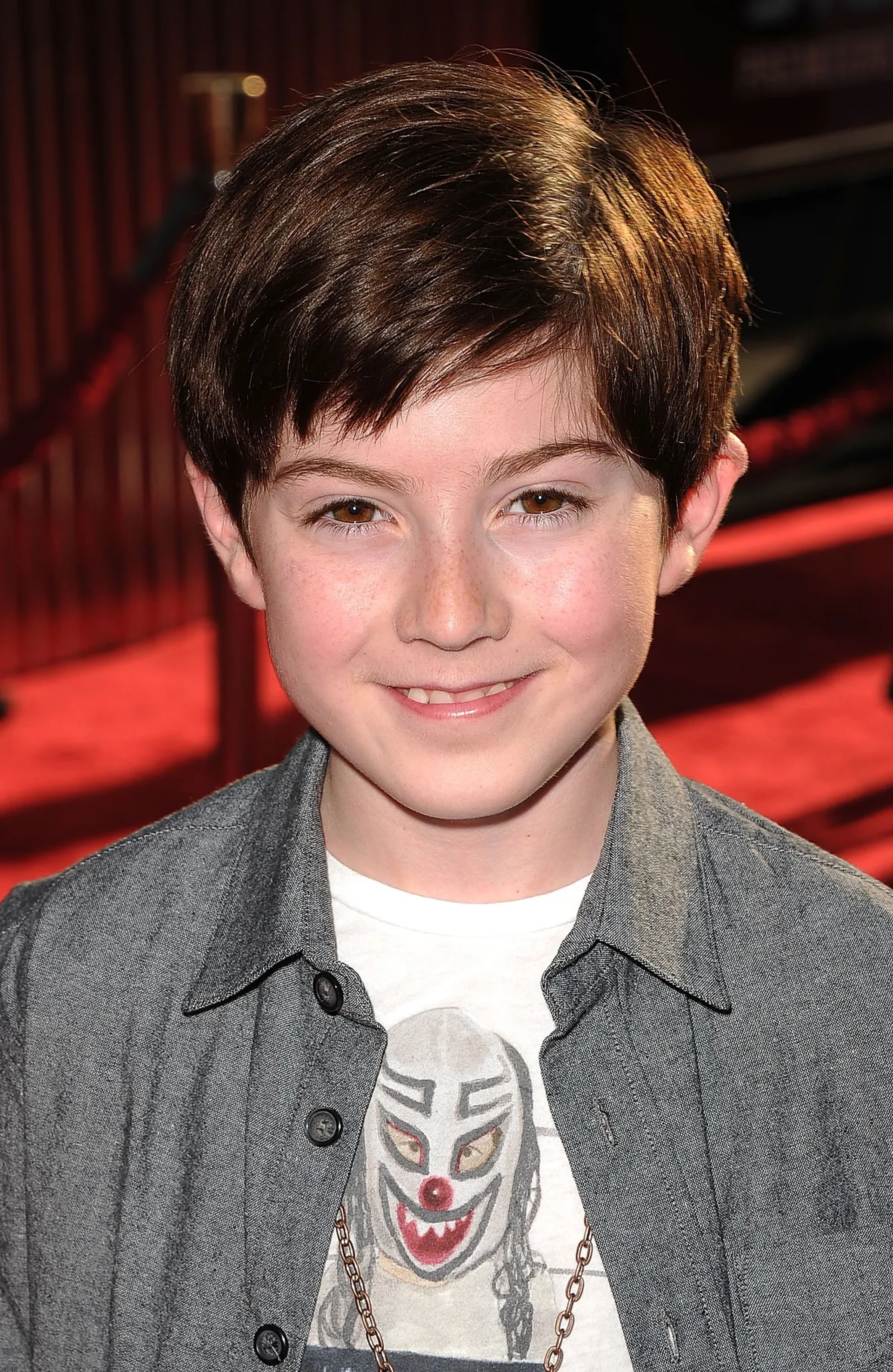 Mason Cook at an event for Real Steel (2011)