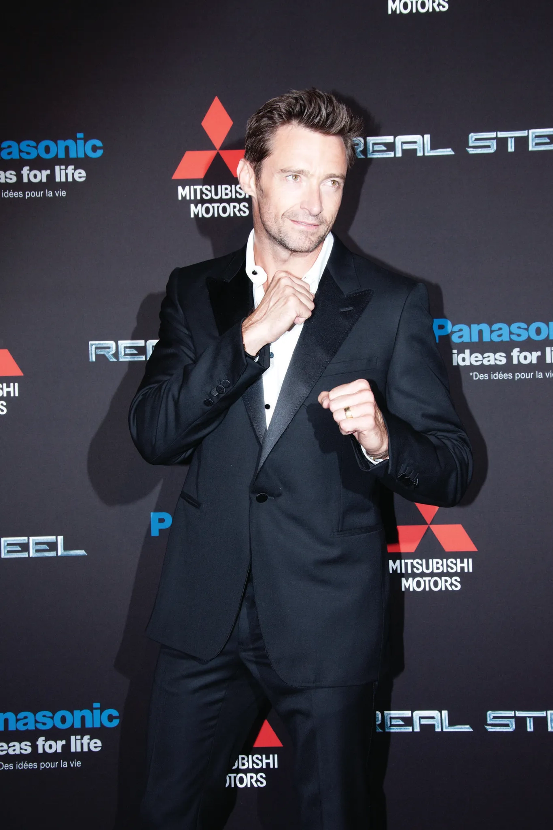 Hugh Jackman at an event for Real Steel (2011)