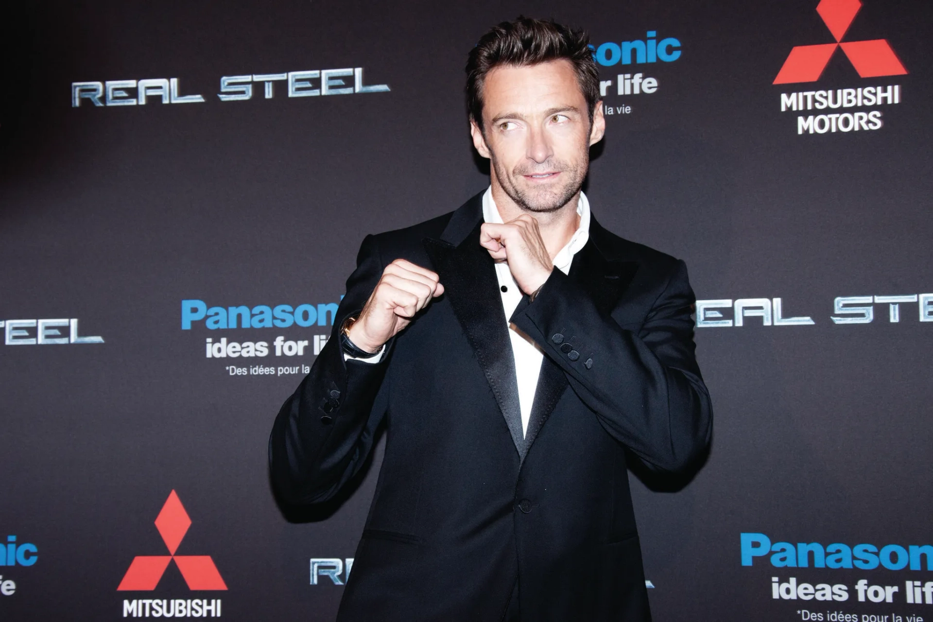 Hugh Jackman at an event for Real Steel (2011)