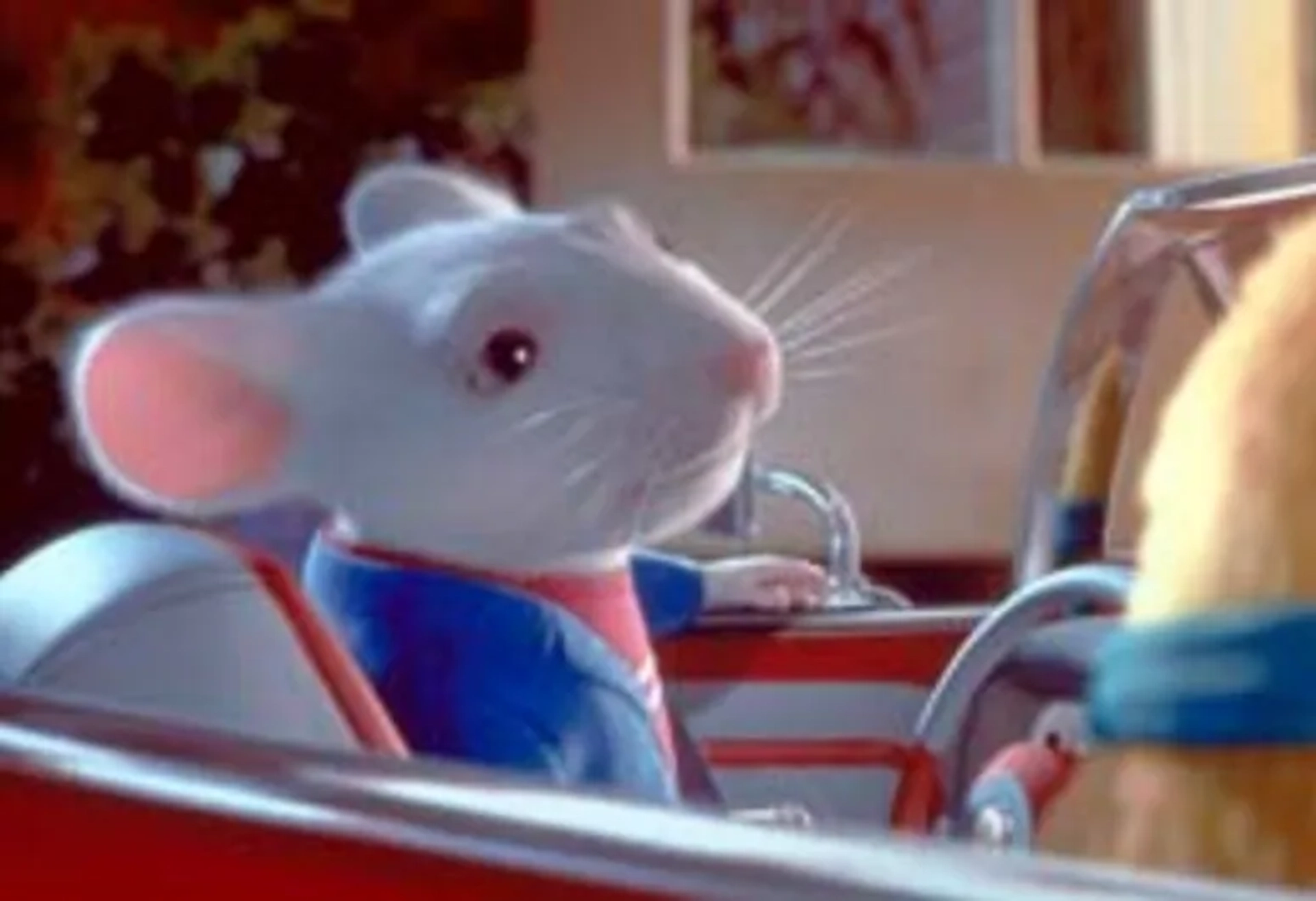 Michael J. Fox and Melanie Griffith in Stuart Little 2 (2002)