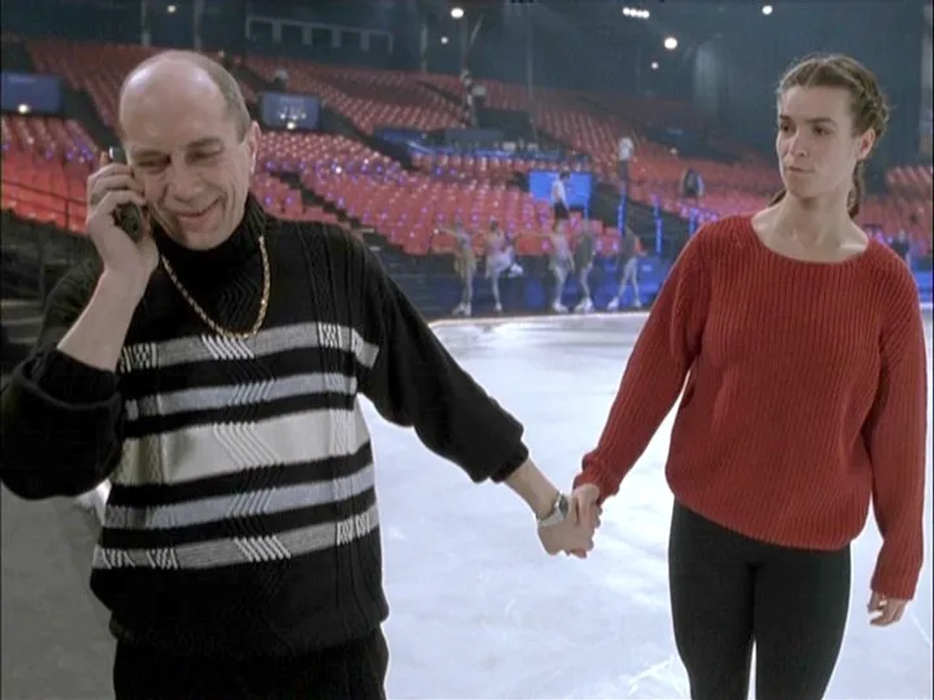 Katarina Witt and Féodor Atkine in Ronin (1998)