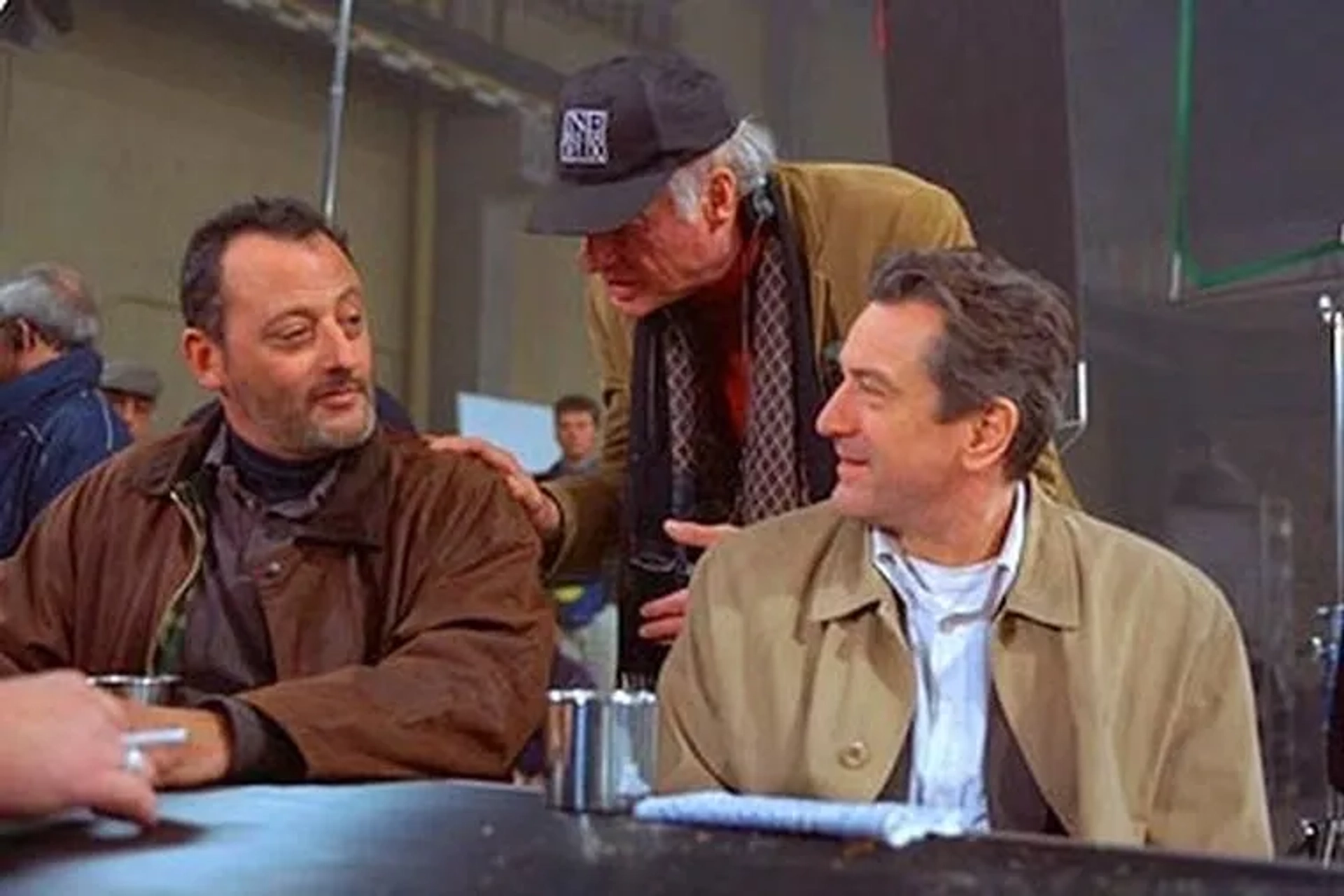 Robert De Niro, Jean Reno, and John Frankenheimer in Ronin (1998)