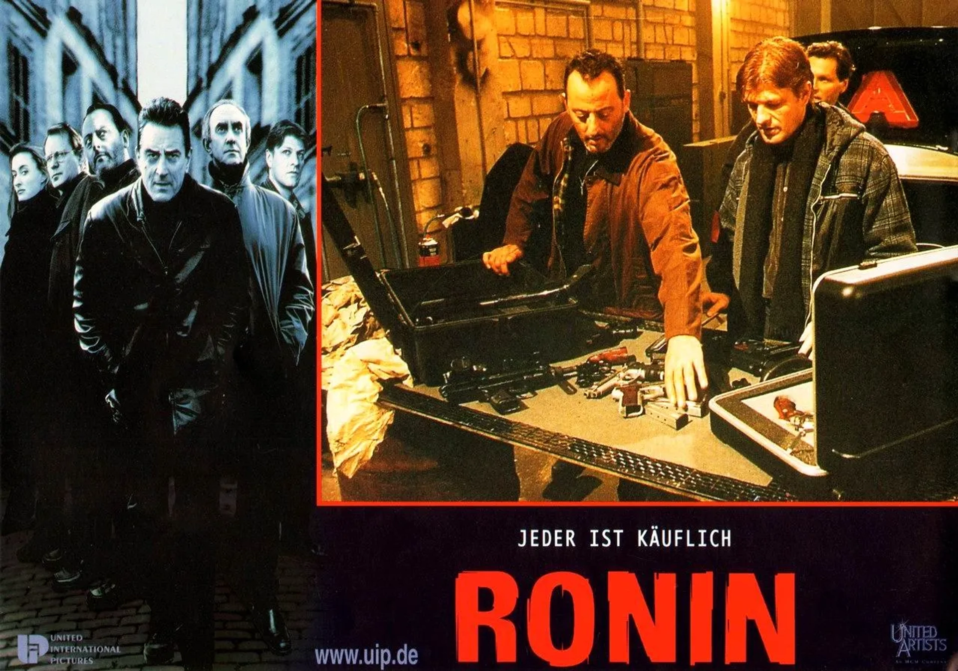 Sean Bean and Jean Reno in Ronin (1998)