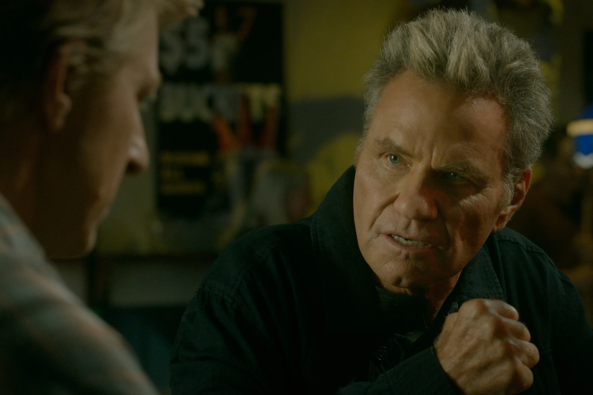 Martin Kove and William Zabka in The Right Path (2021)