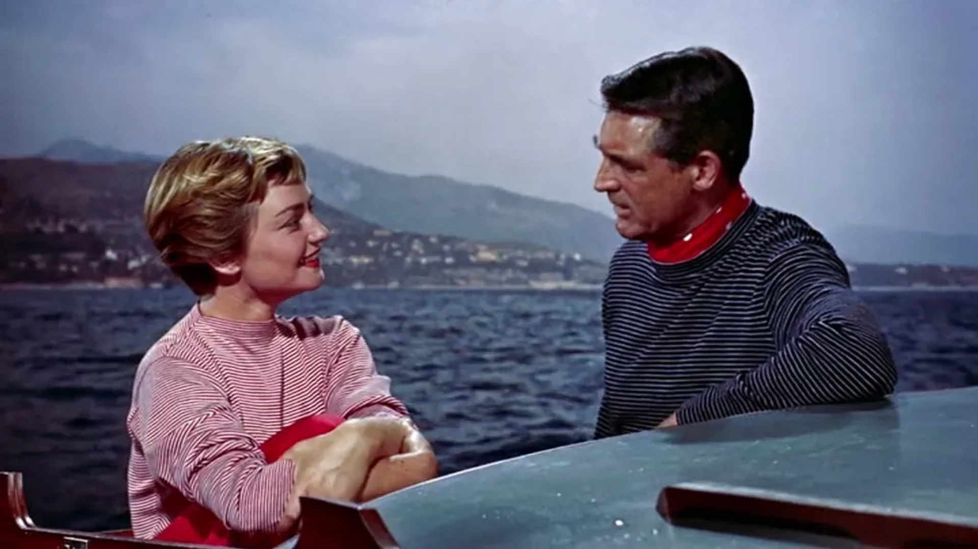 Cary Grant and Brigitte Auber in To Catch a Thief (1955)