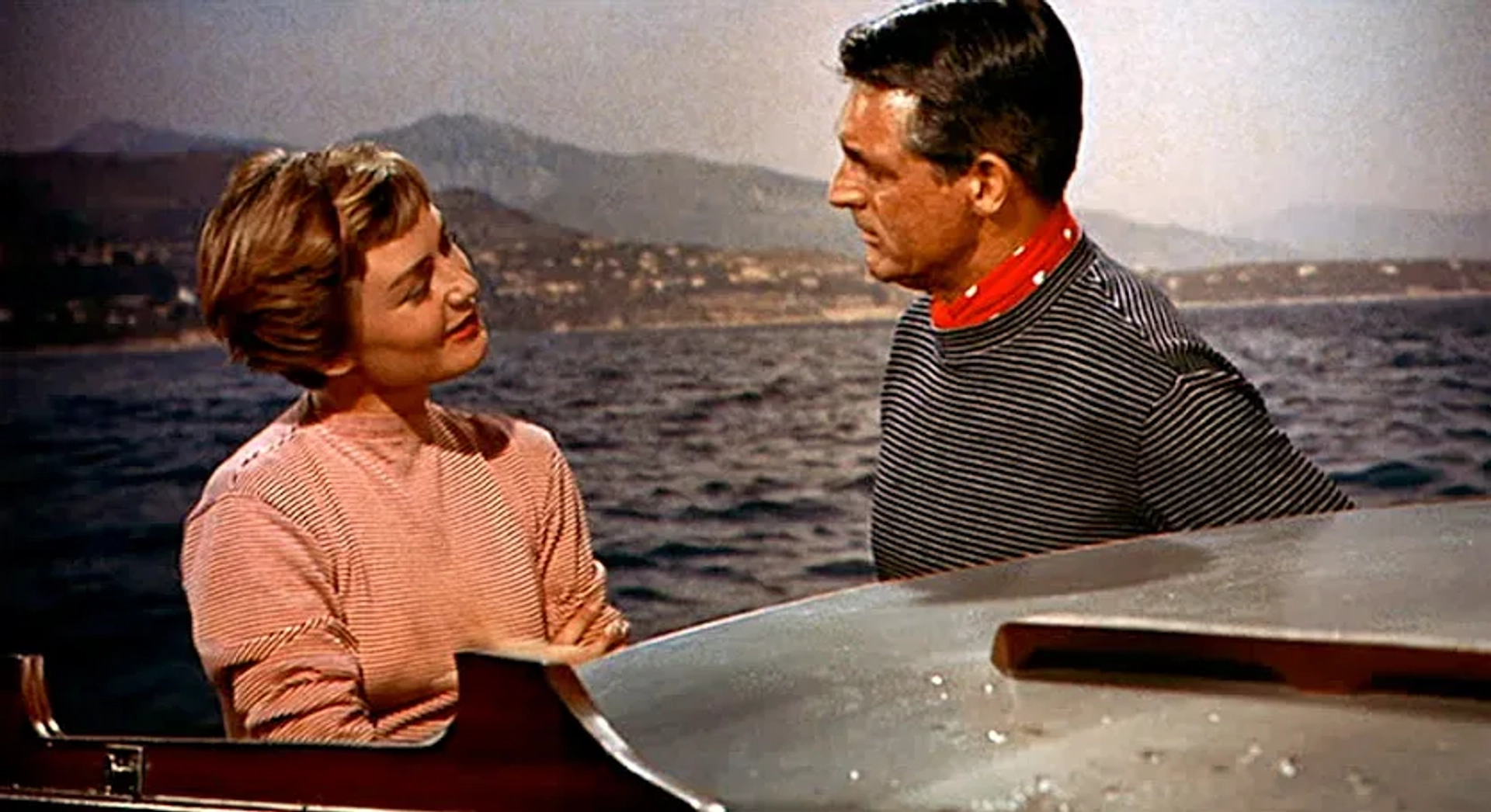 Cary Grant and Brigitte Auber in To Catch a Thief (1955)