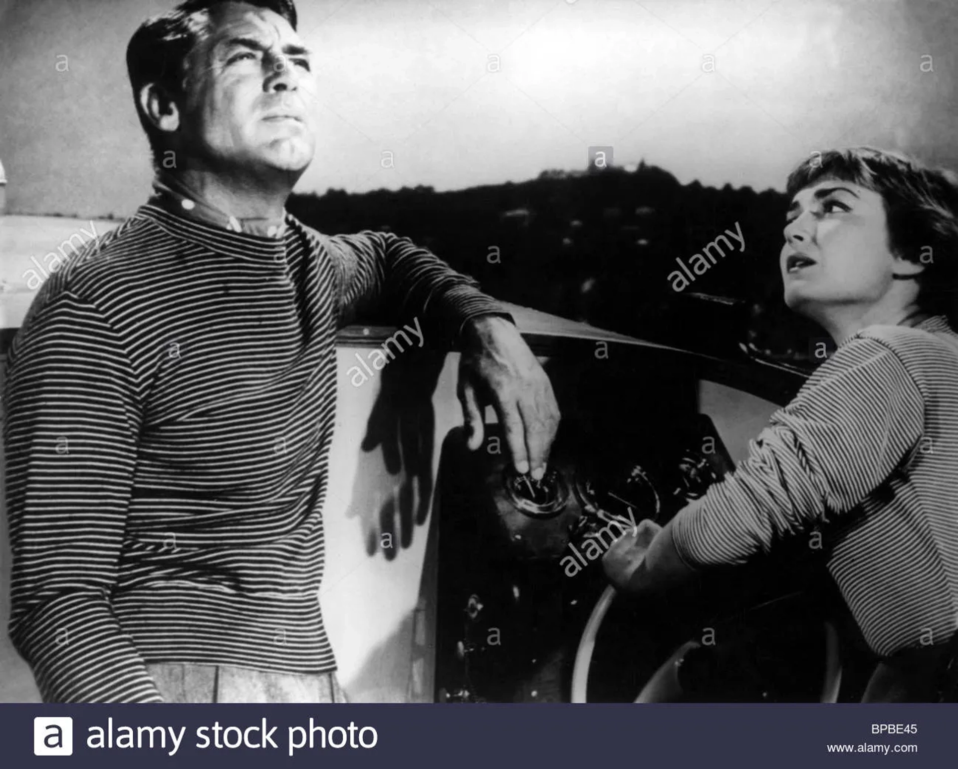 Cary Grant and Brigitte Auber in To Catch a Thief (1955)