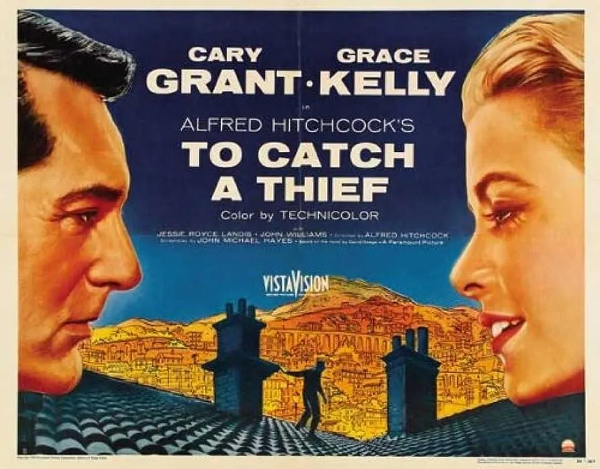 Cary Grant and Grace Kelly in To Catch a Thief (1955)