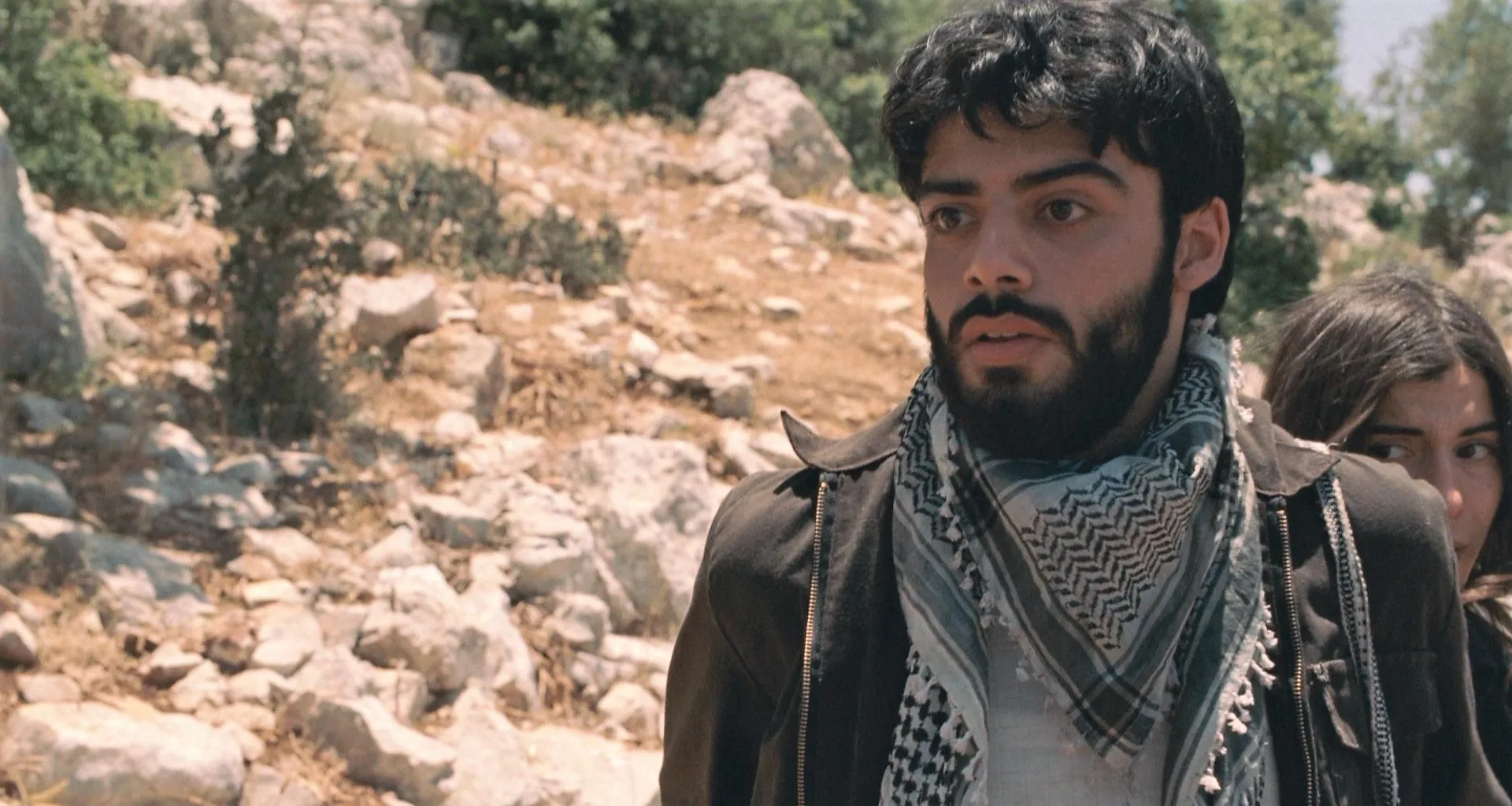 Lubna Azabal and Hamed Najem in Incendies (2010)