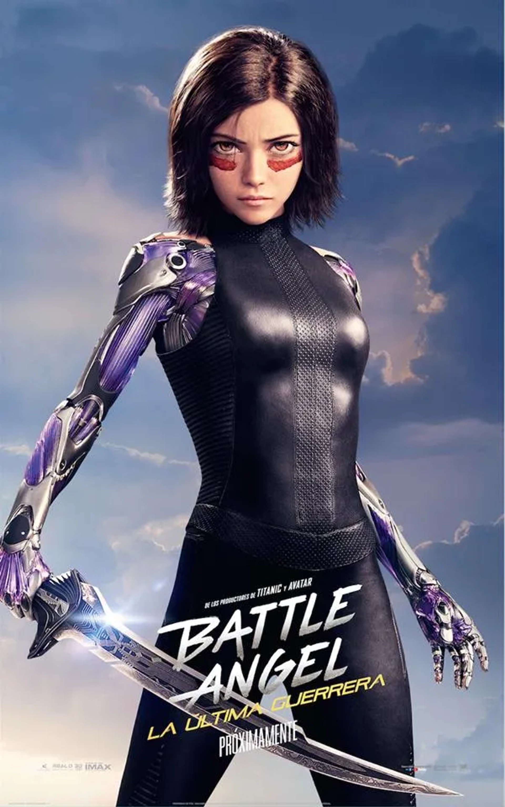 Rosa Salazar in Alita: Battle Angel (2019)