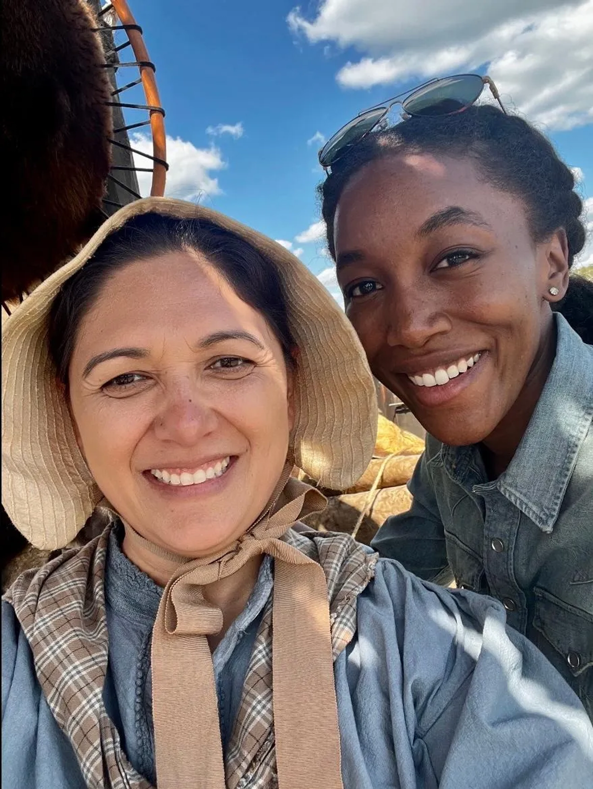 Jennifer M Wachel and Lauren E. Banks in Lawmen: Bass Reeves (2023)