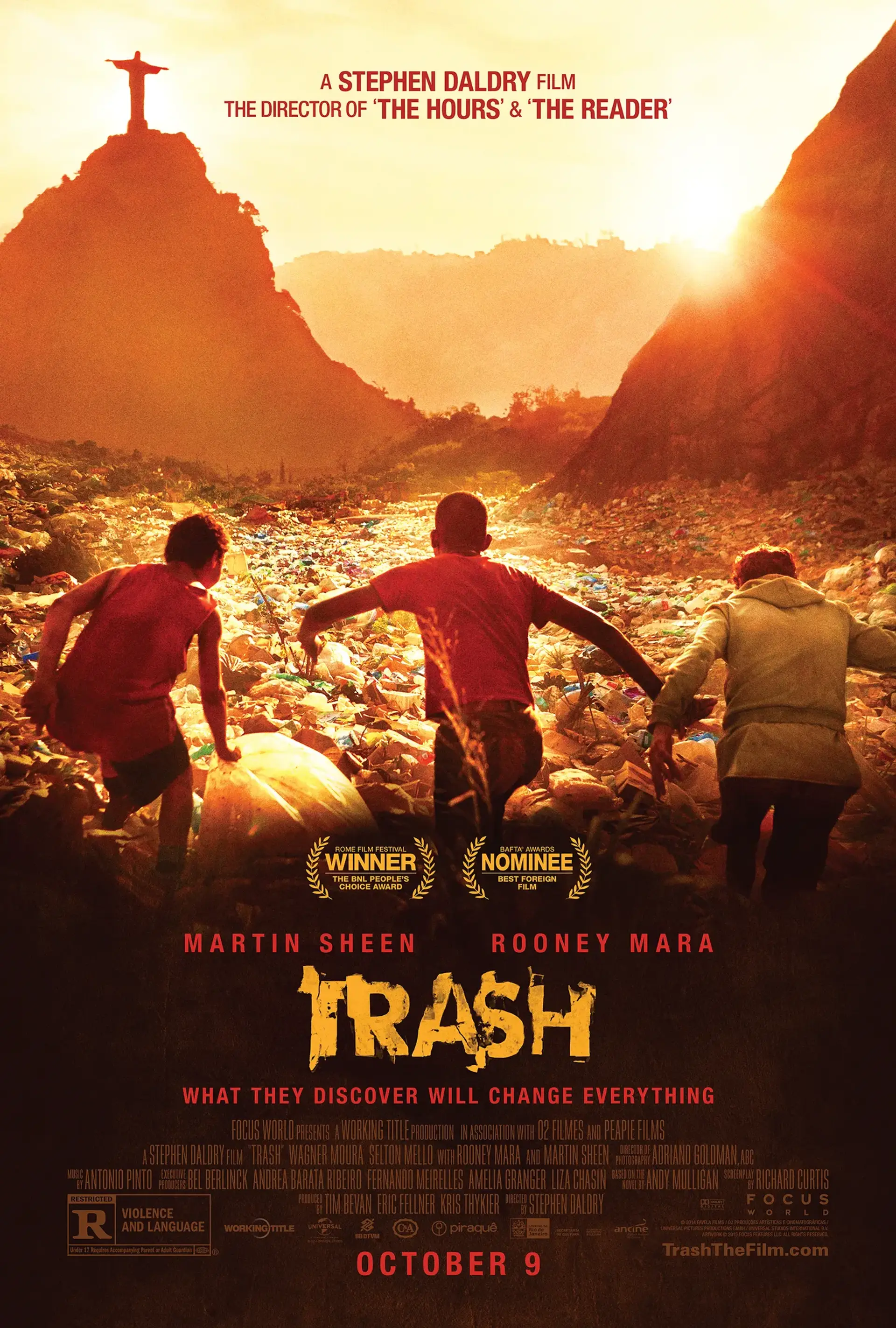 فیلم زباله (Trash 2014)