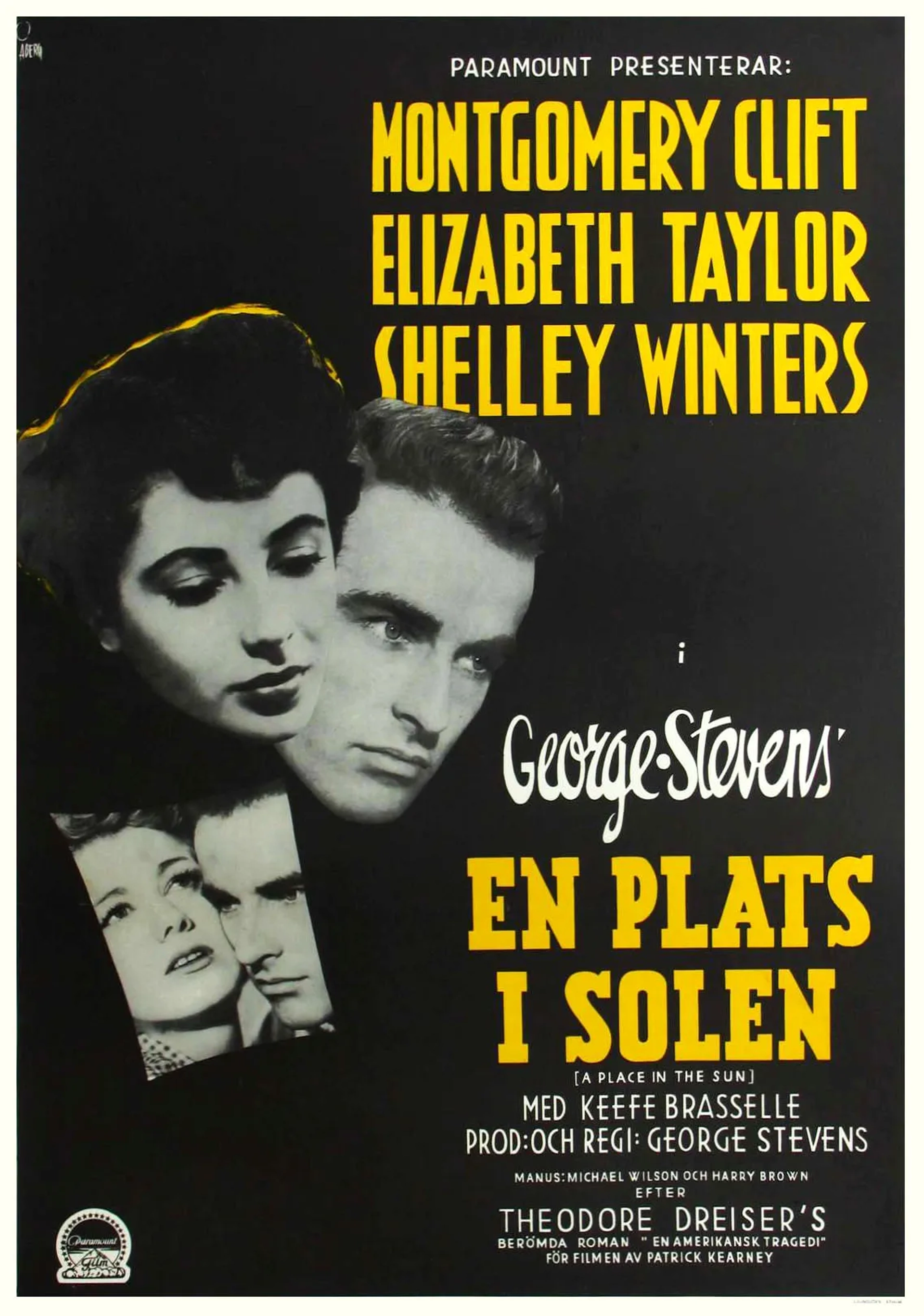 فیلم مکانی در آفتاب (A Place in the Sun 1951)