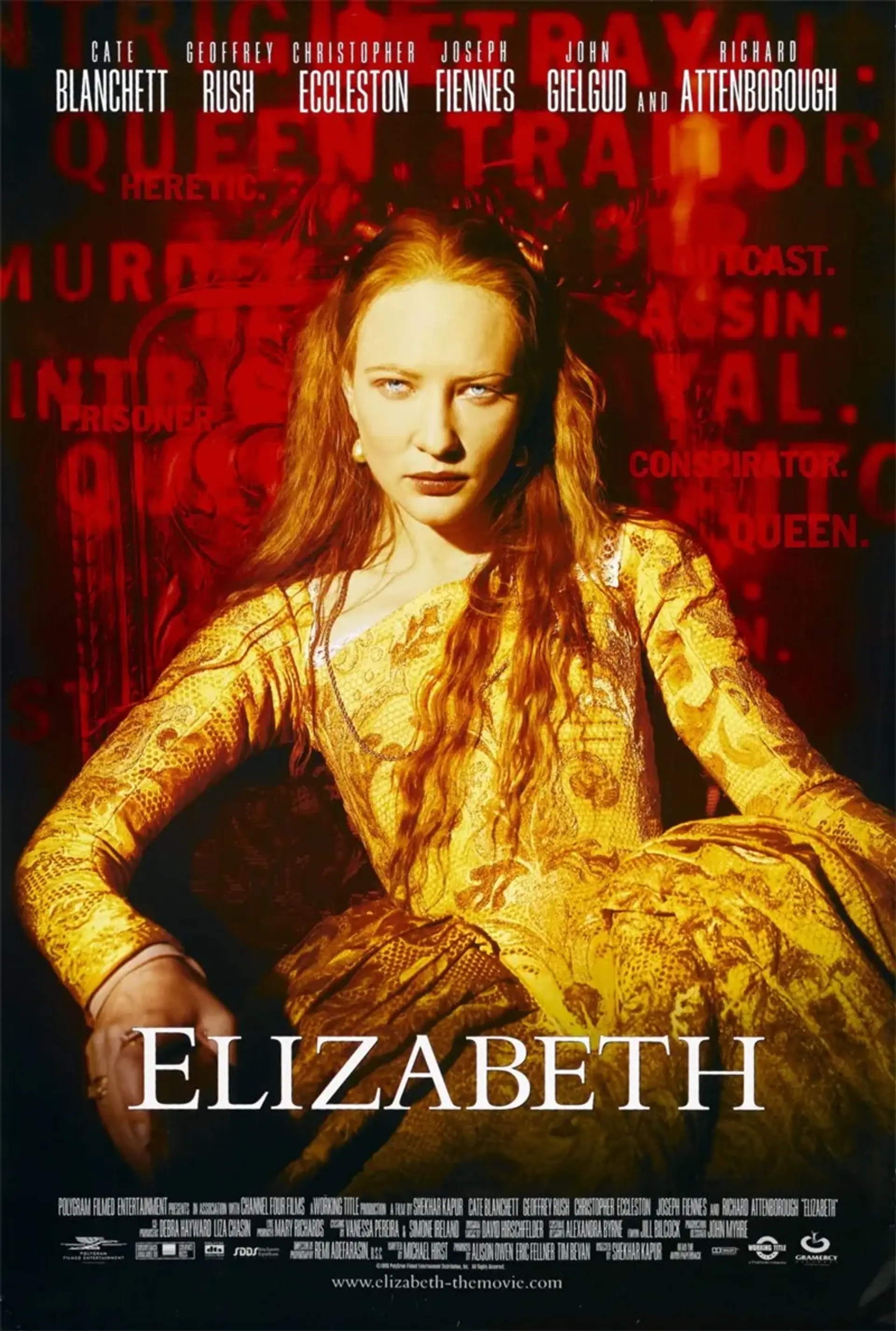 فیلم الیزابت (Elizabeth 1998)