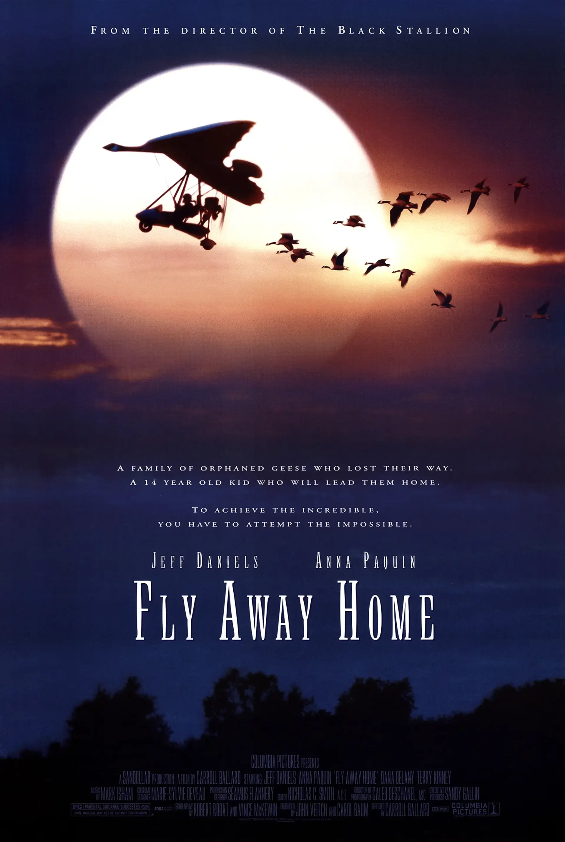 فیلم پرواز به خانه (Fly Away Home 1996)