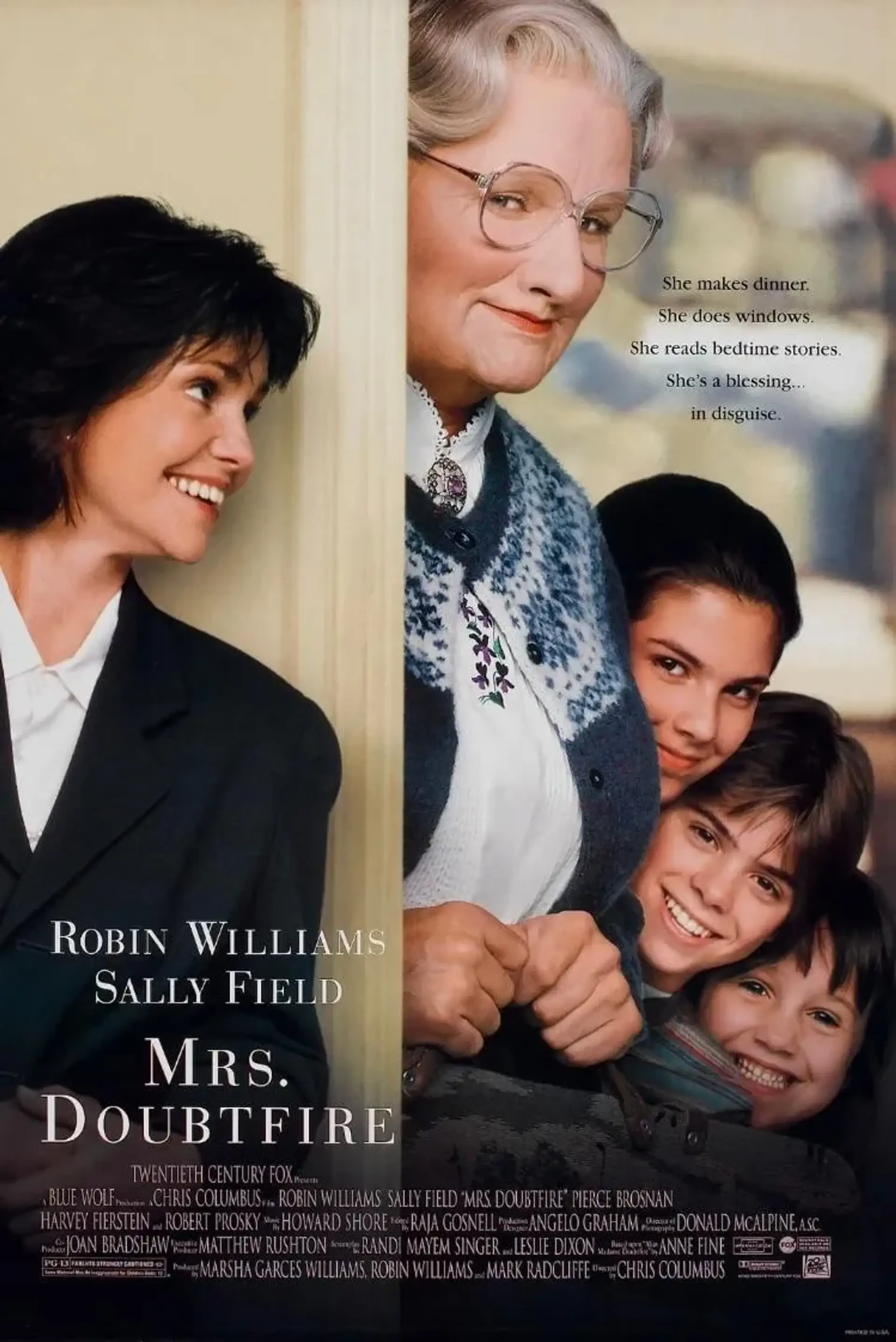 فیلم خانم داوت‌فایر (Mrs. Doubtfire 1993)