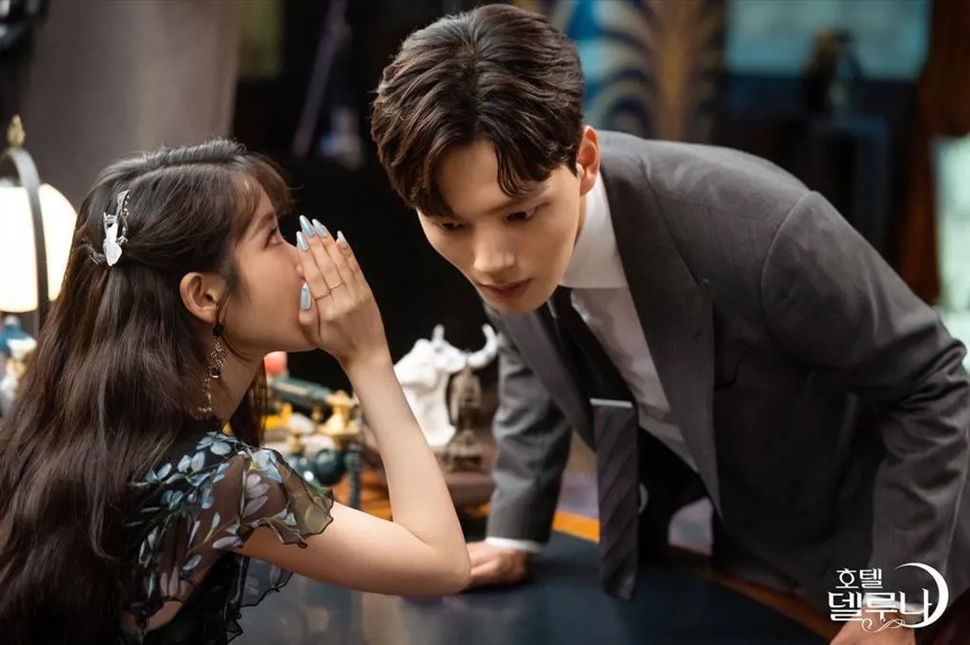 Yeo Jin-goo and IU in Hotel Del Luna (2019)