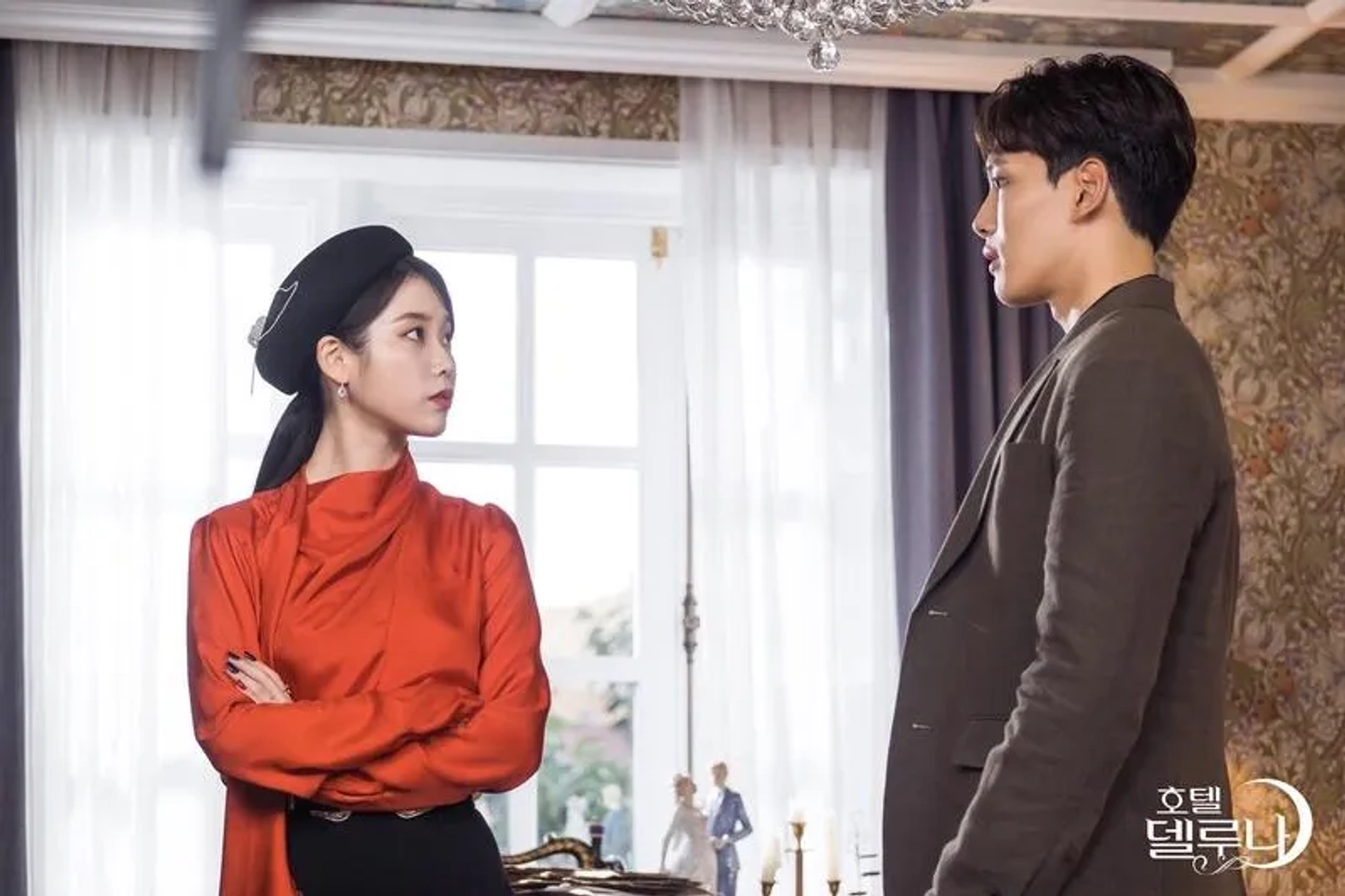 Yeo Jin-goo and IU in Hotel Del Luna (2019)