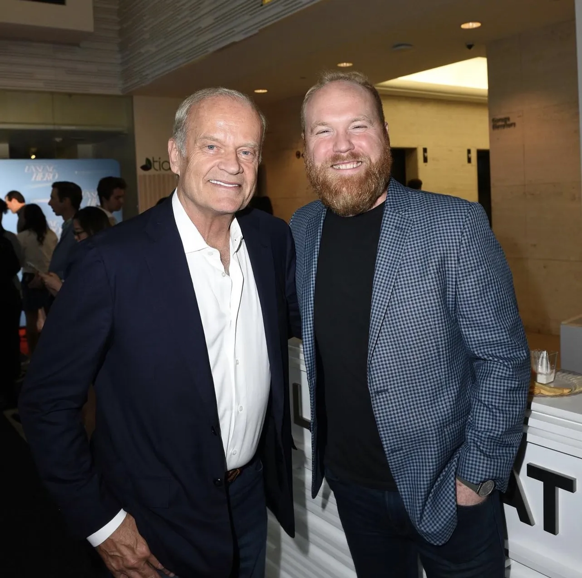 Kelsey Grammer and Josh Walsh in Unsung Hero (2024)