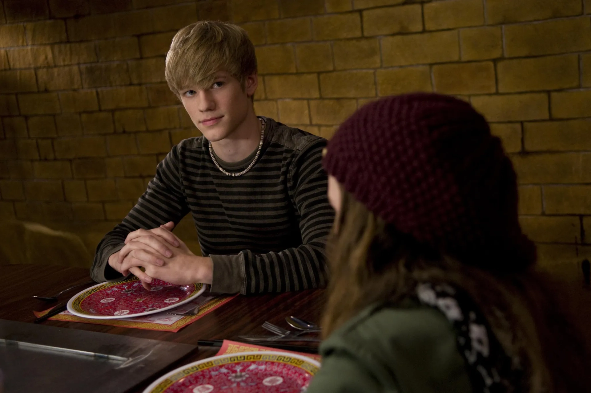 Lucas Till and Madeline Carroll in The Spy Next Door (2010)