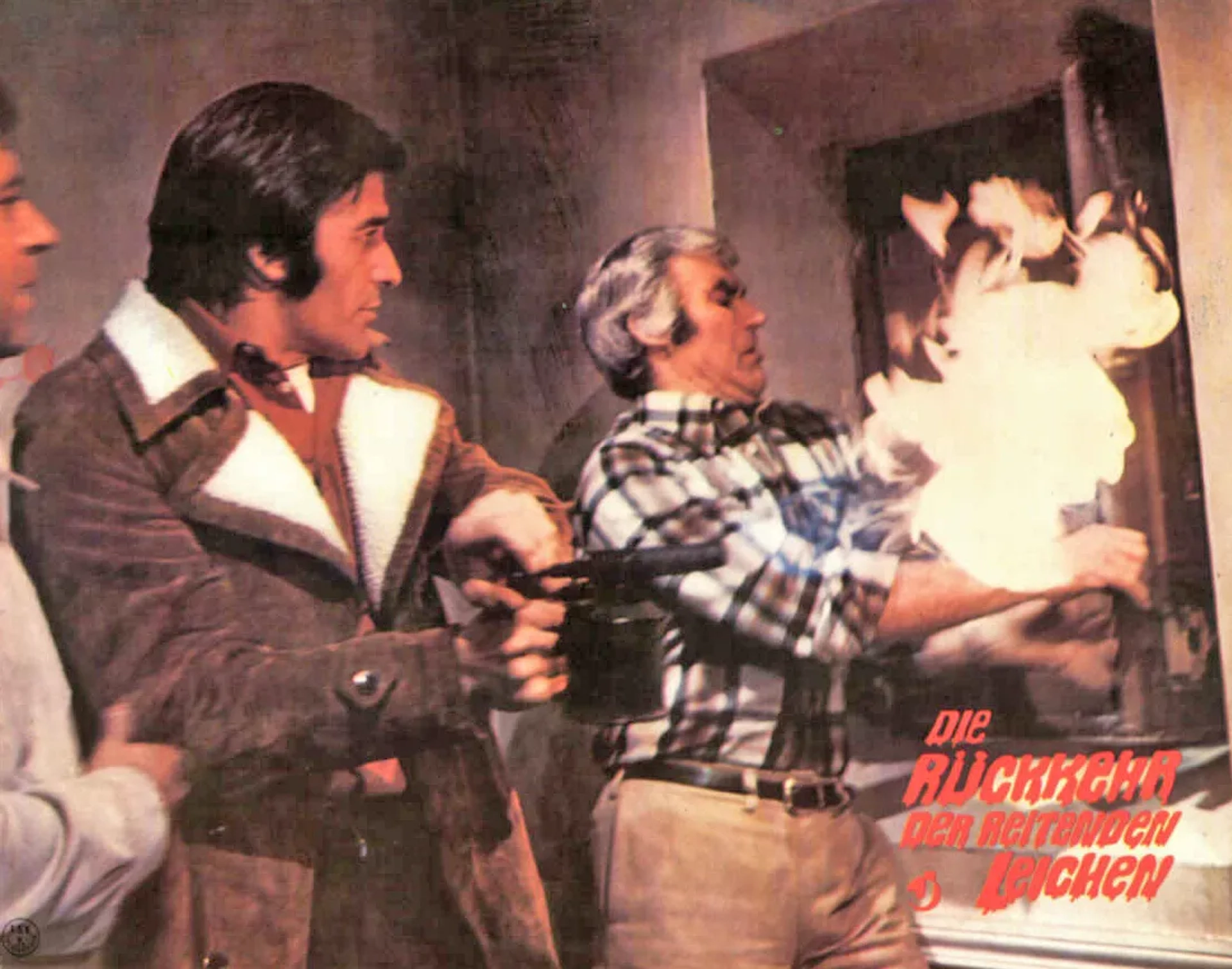 Frank Braña, José Canalejas, and Tony Kendall in Return of the Evil Dead (1973)