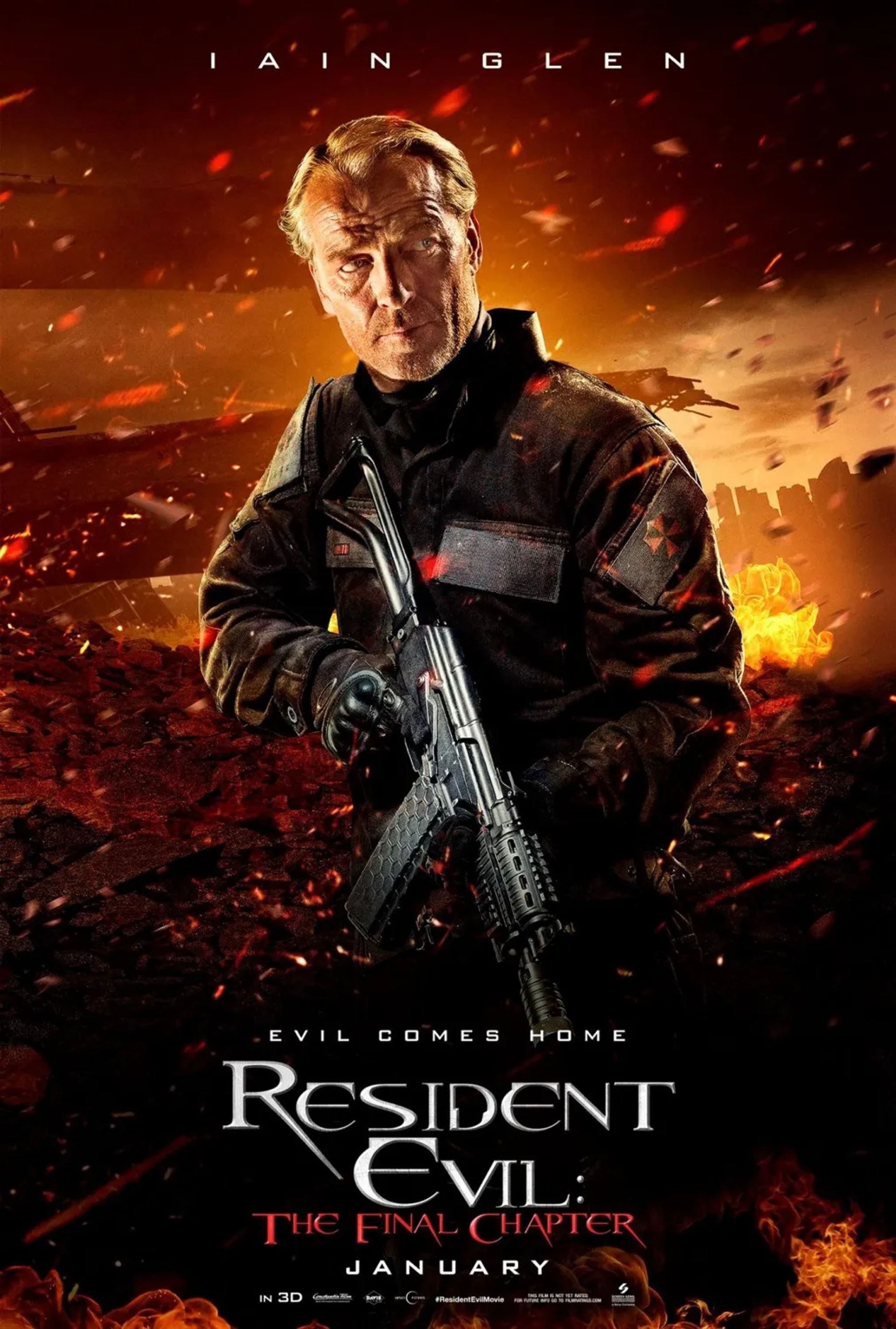 Iain Glen in Resident Evil: The Final Chapter (2016)
