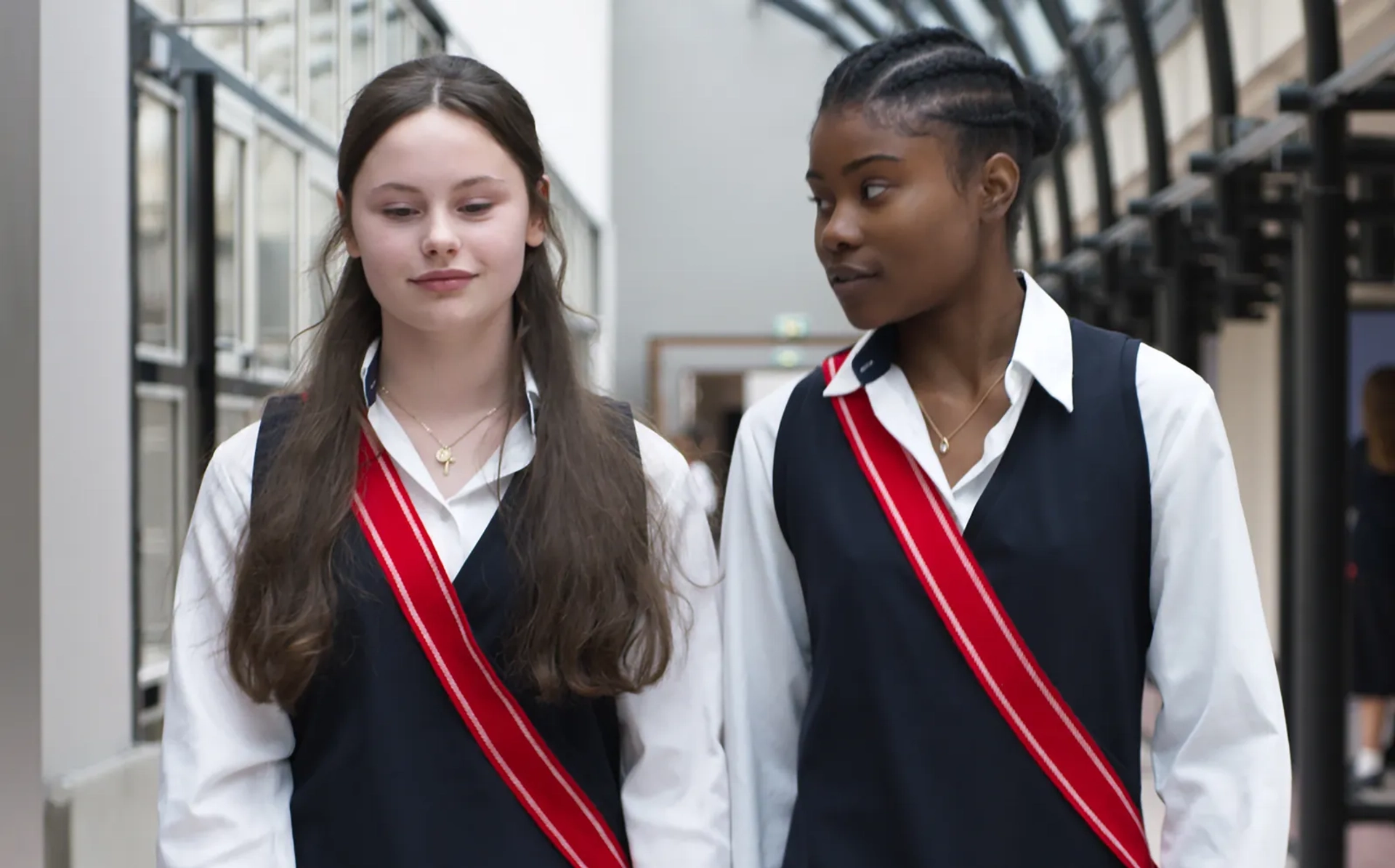 Wislanda Louimat and Louise Labèque in Zombi Child (2019)
