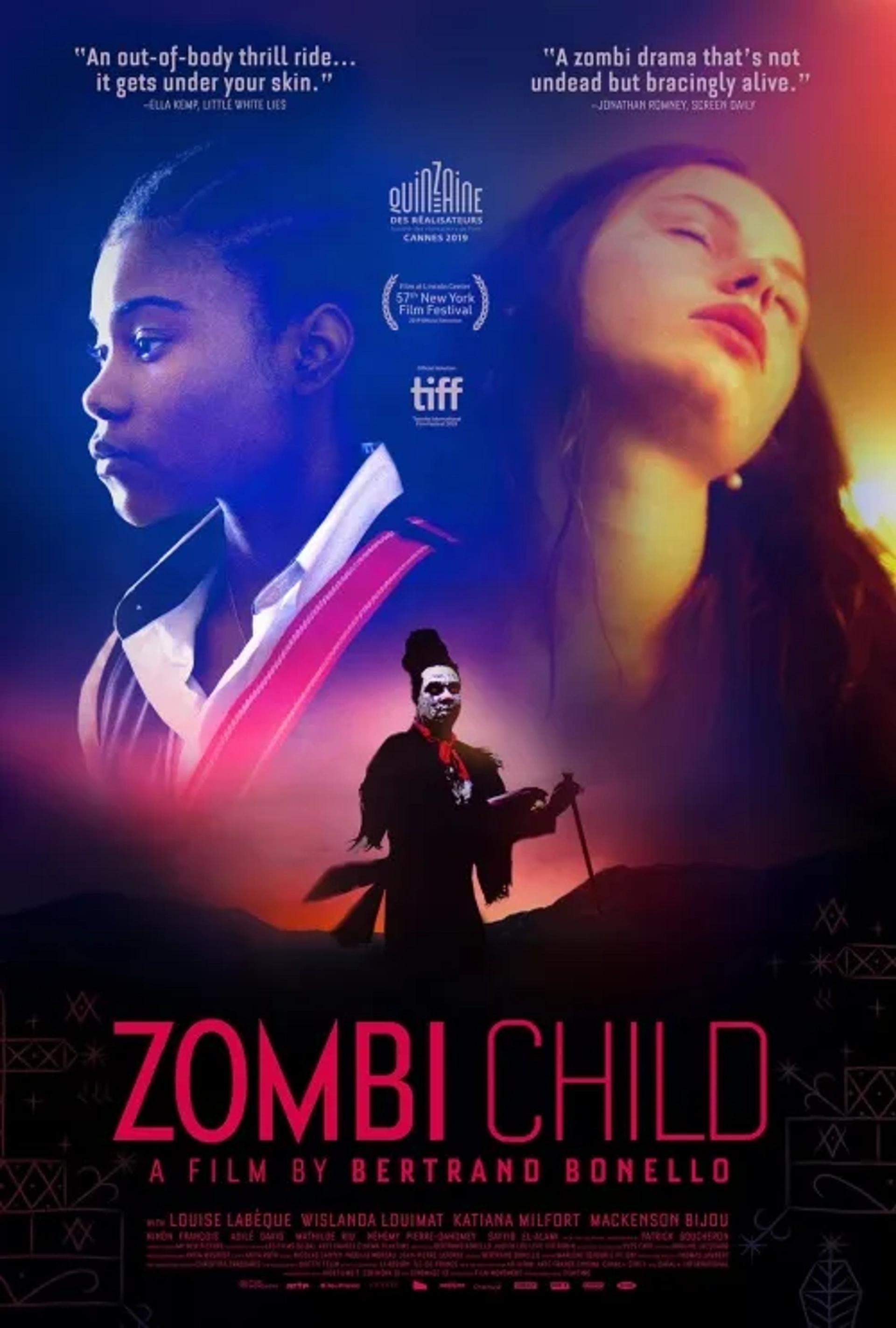 Wislanda Louimat, Néhémy Pierre-Dahomey, and Louise Labèque in Zombi Child (2019)