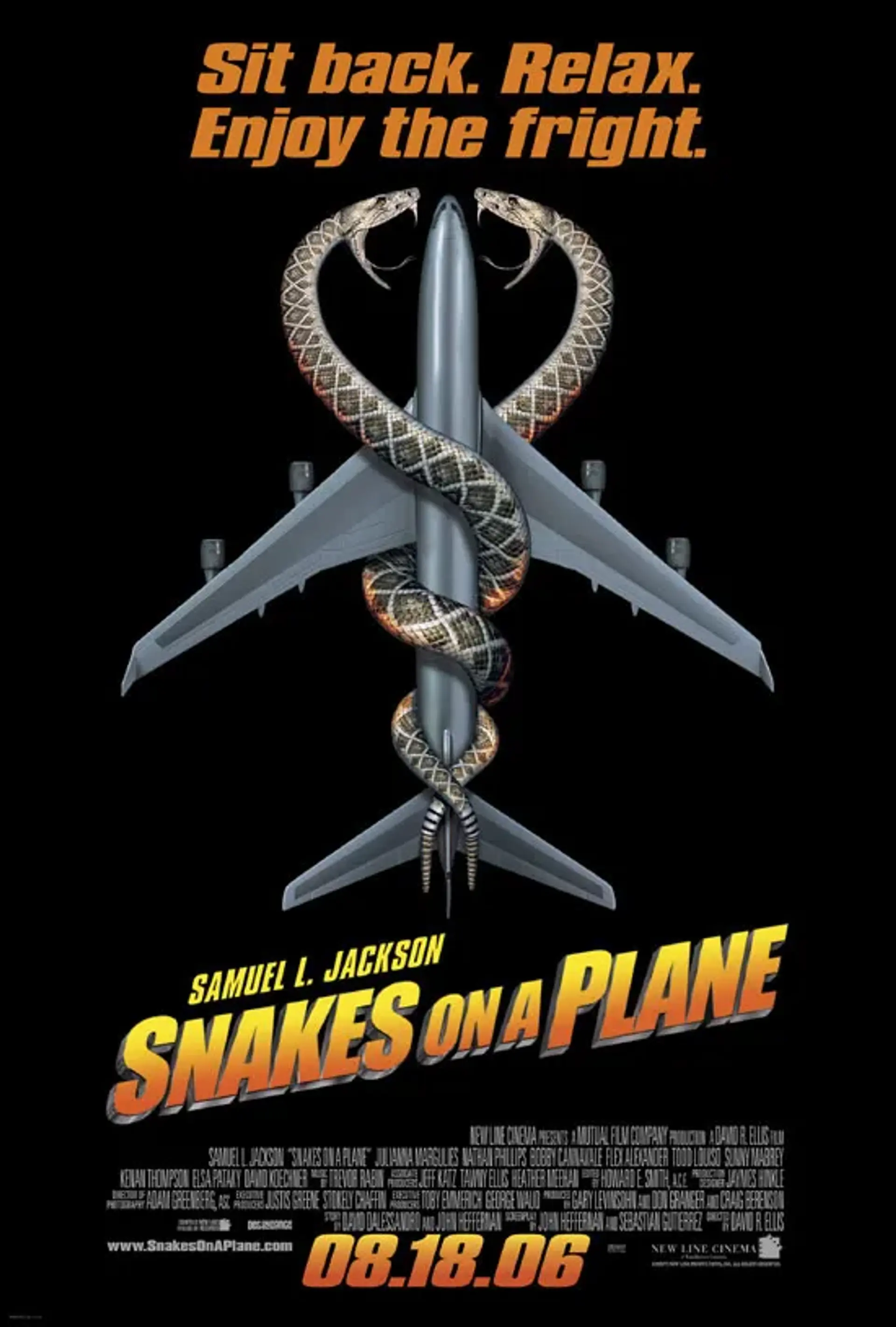 فیلم مارها در هواپیما (Snakes on a Plane 2006)