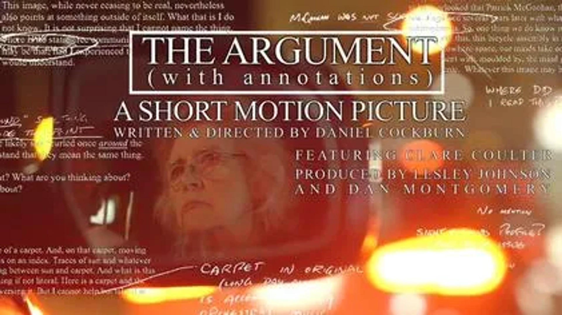 فیلم بحث و جدل (The Argument (with annotations) 2017)
