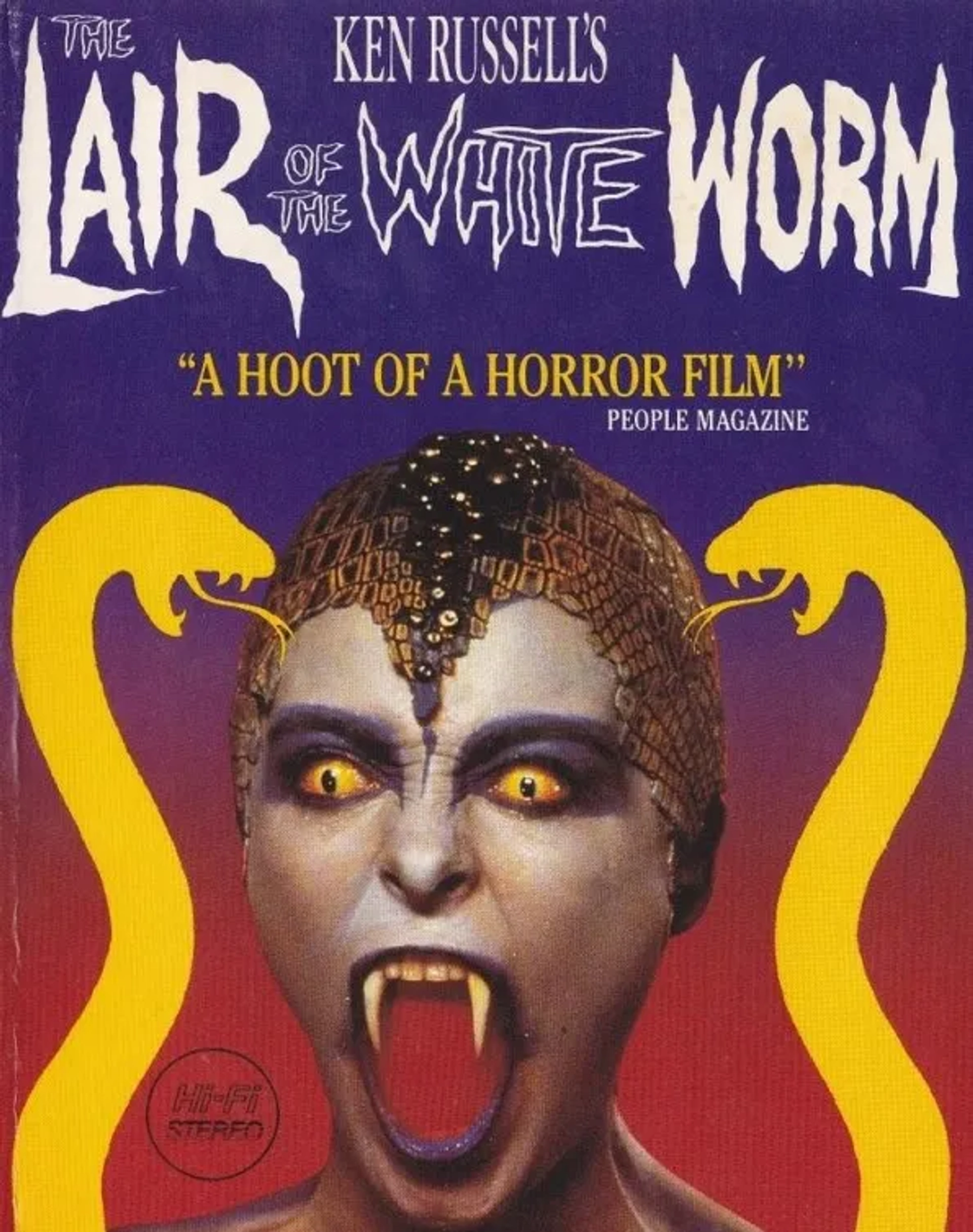 فیلم لانه کرم سفید (The Lair of the White Worm 1988)