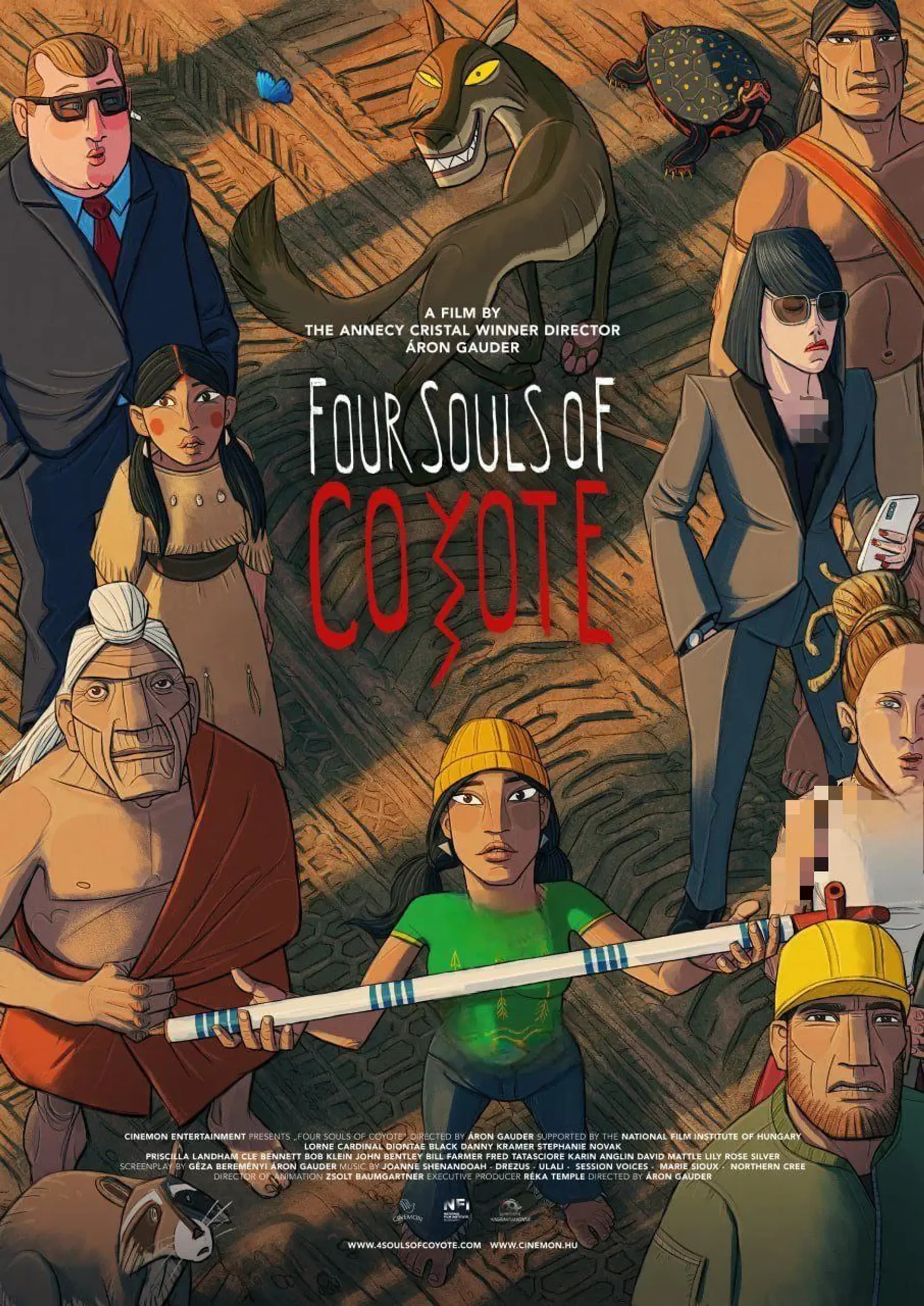 انیمیشن چهار روح کایوت (Four Souls of Coyote 2023)