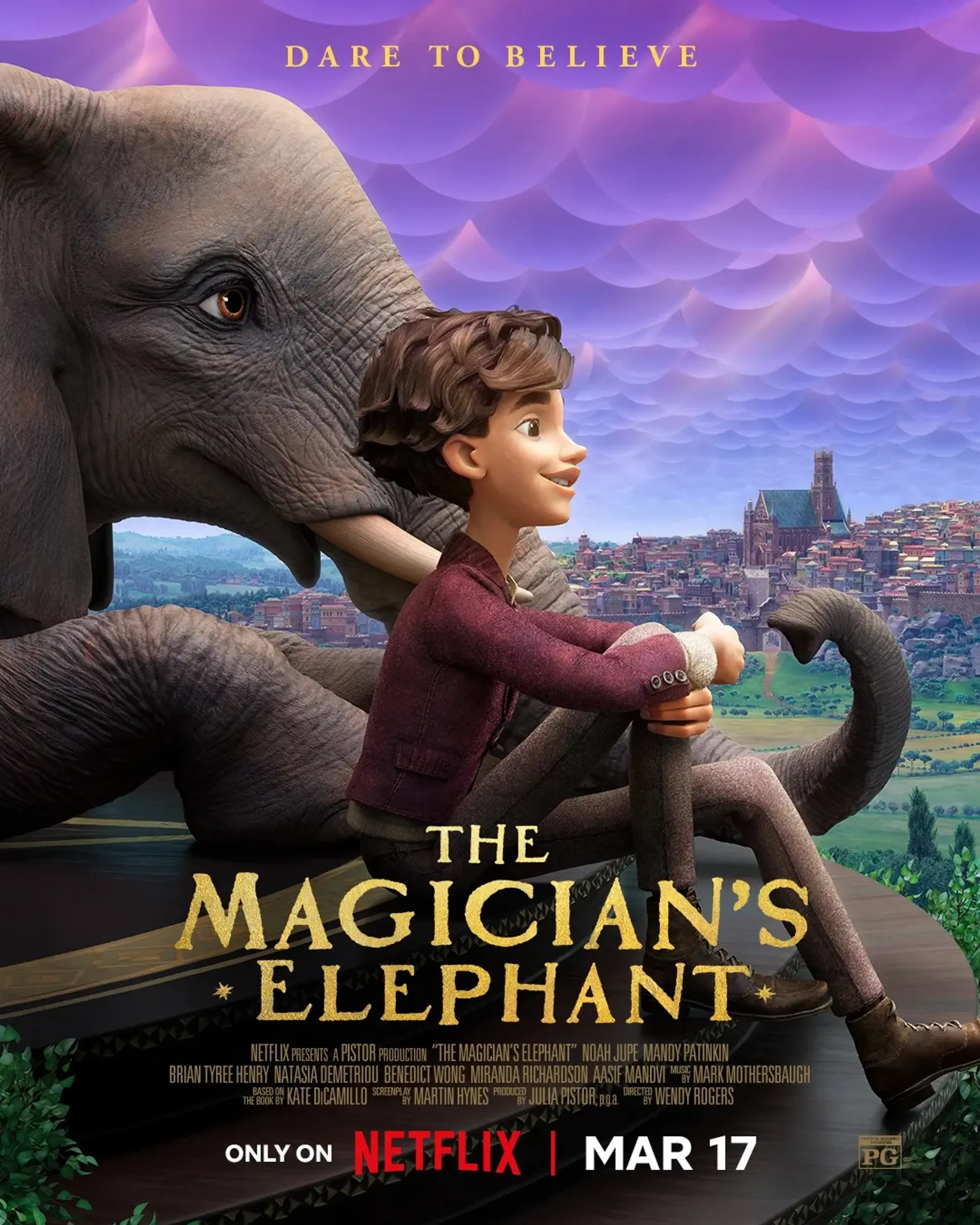 انیمیشن فیل شعبده باز (The Magician's Elephant 2023)