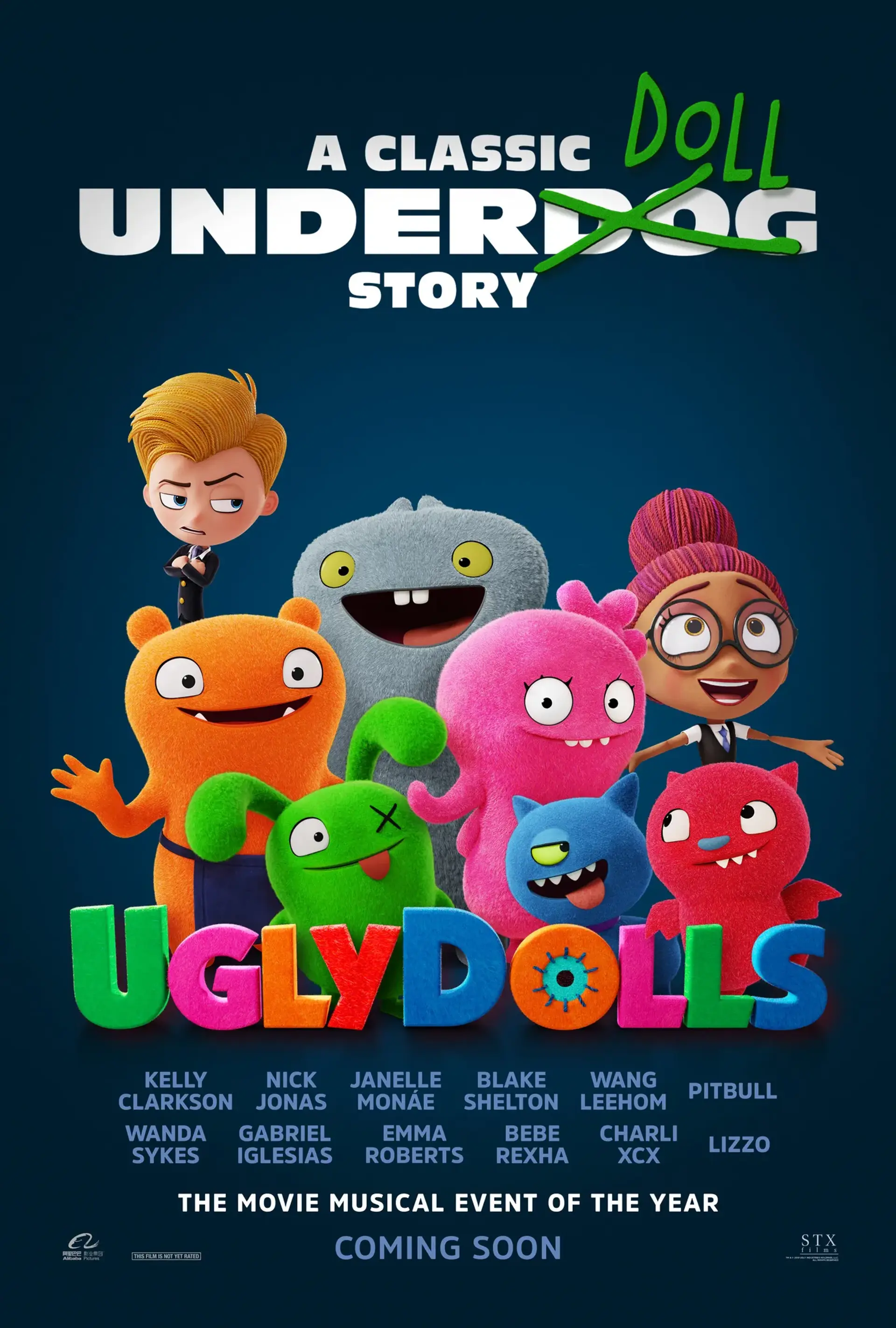 انیمیشن عروسک های زشت (UglyDolls 2019)