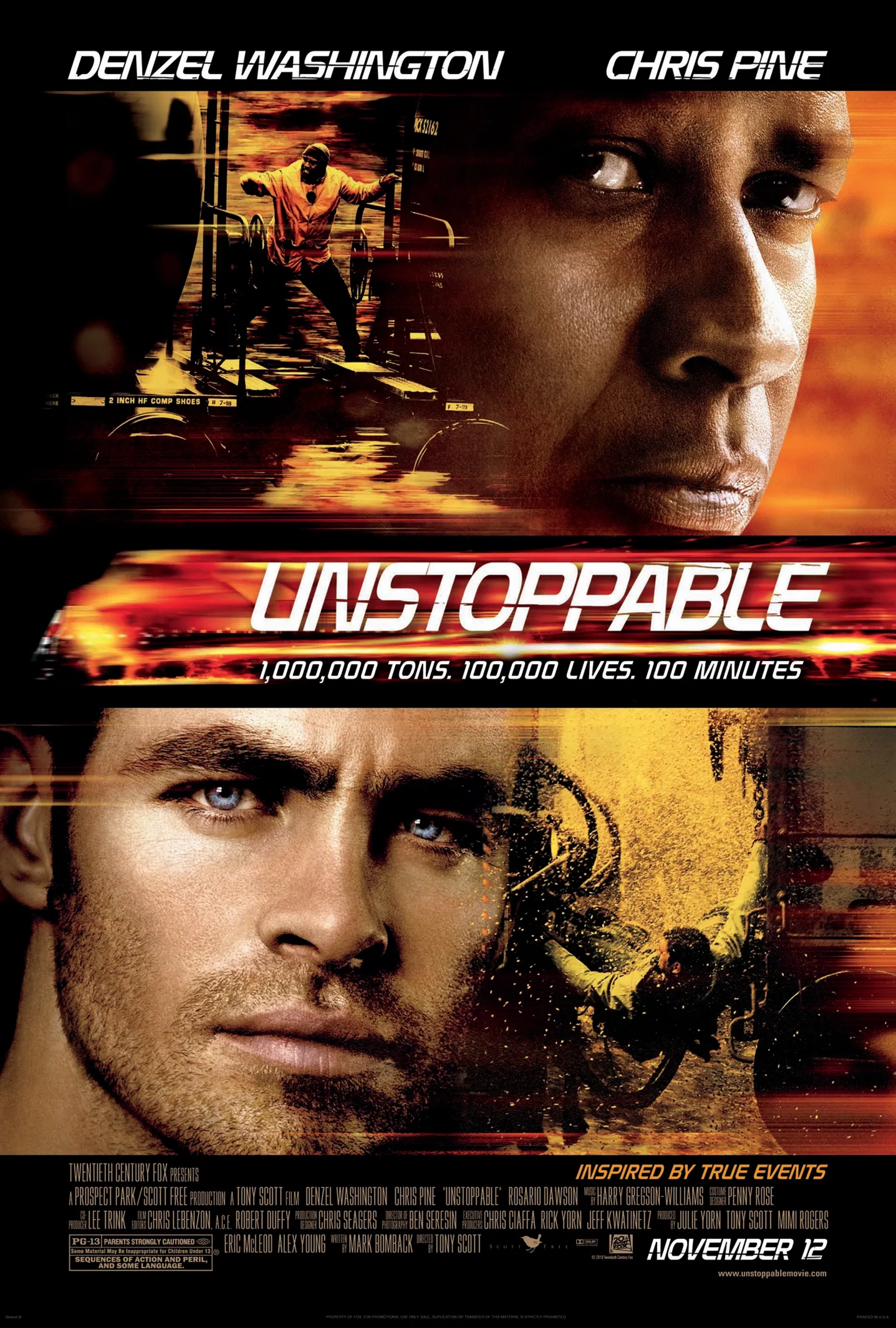 فیلم توقف ناپذیر (Unstoppable 2010)